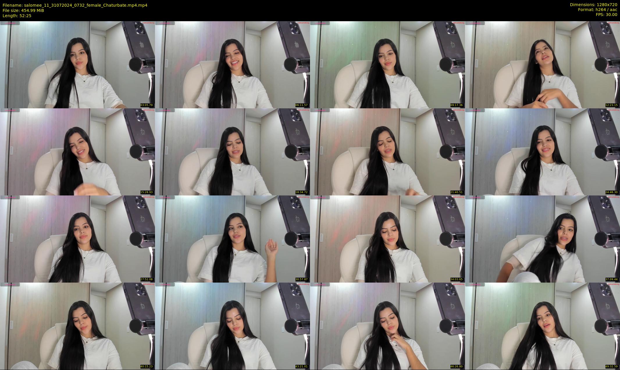 salomee_11 — 53 minute Chaturbate female cam show recording, 720p, Jul 31, 2024