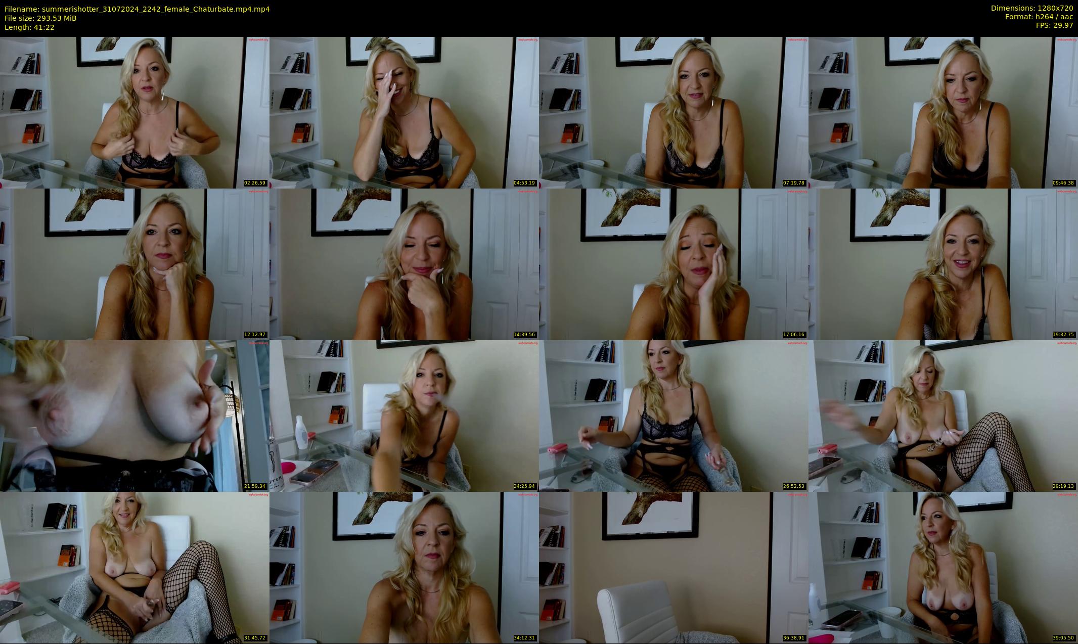 summerishotter — 42 minute Chaturbate female cam show recording, 720p, Jul 31, 2024