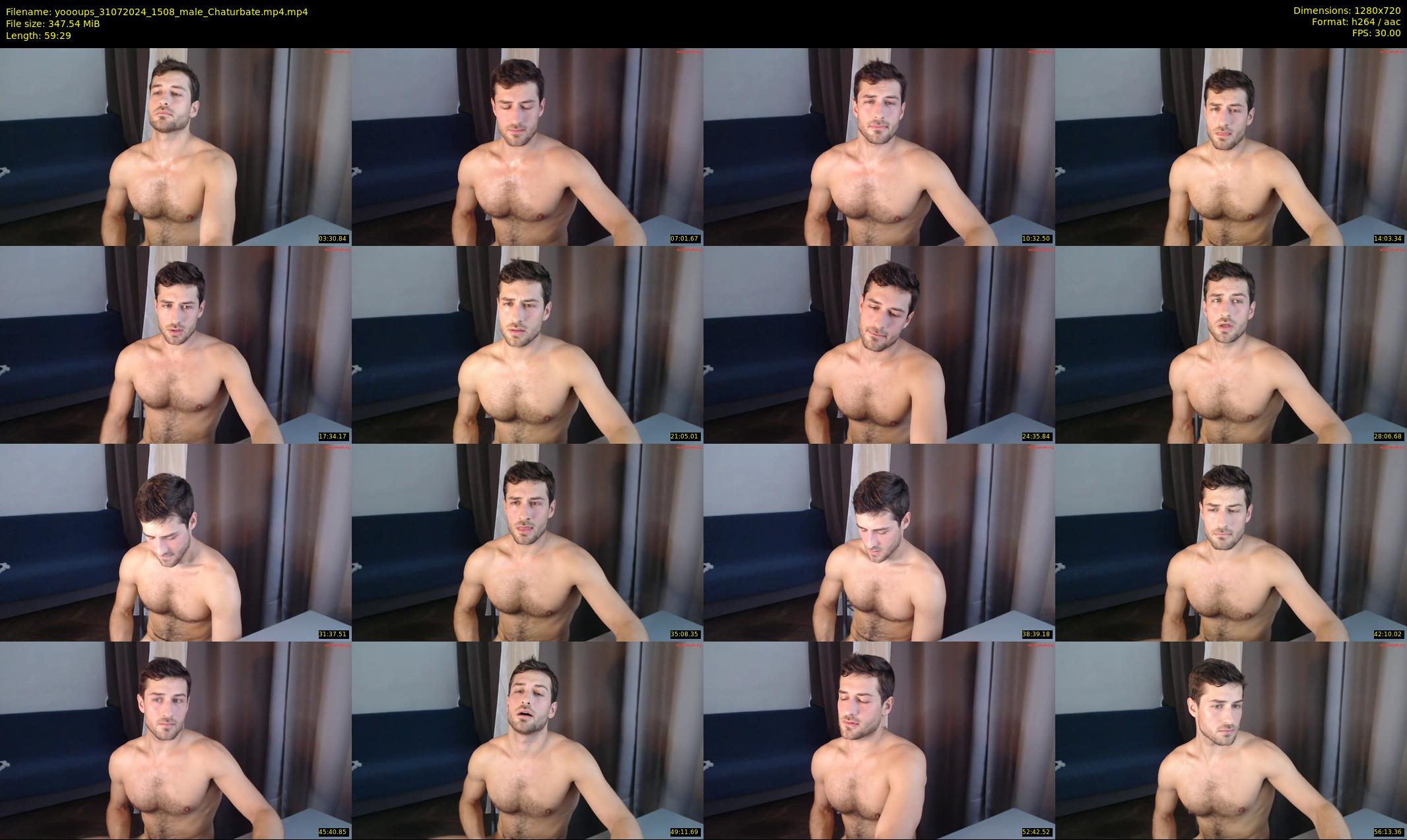 yoooups — 60 minute Chaturbate male cam show recording, 720p, Jul 31, 2024
