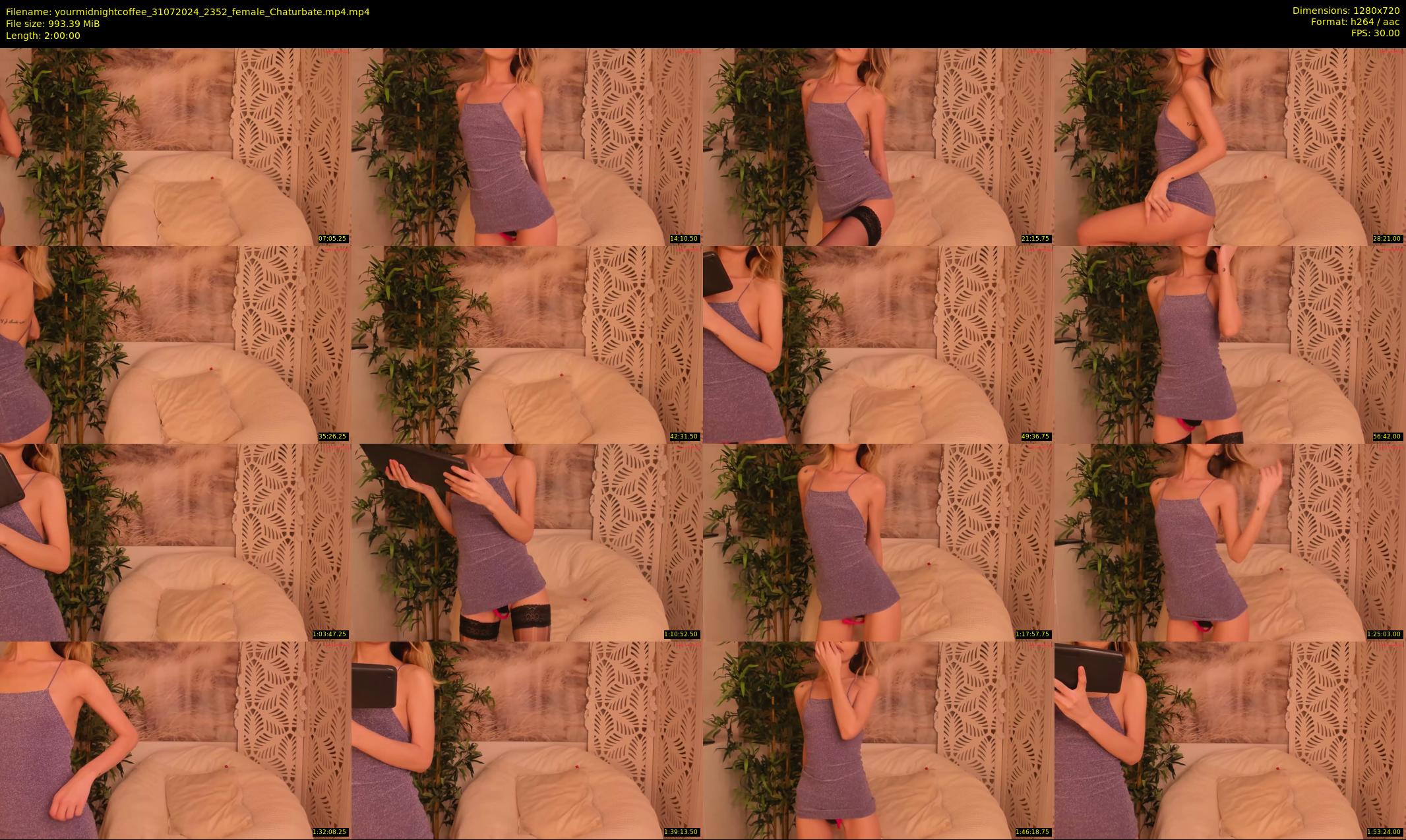 yourmidnightcoffee — 120 minute Chaturbate female cam show recording, 720p, Jul 31, 2024