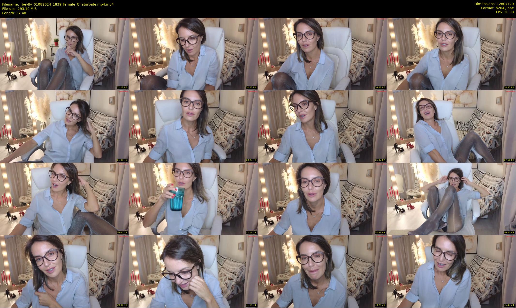 _beylly — 38 minute Chaturbate female cam show recording, 720p, Aug 1, 2024