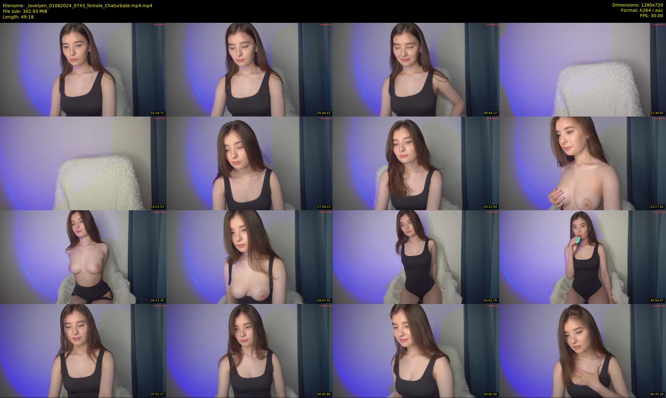 _lovelyen — 50 minute Chaturbate female cam show recording, 720p, Aug 1, 2024