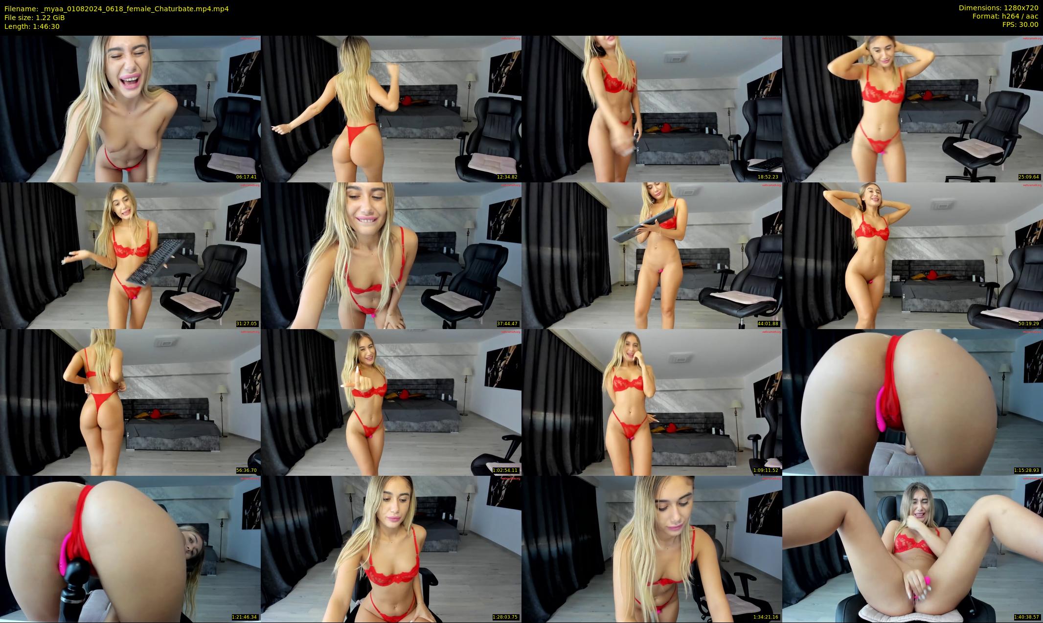 _myaa — 107 minute Chaturbate female cam show recording, 720p, Aug 1, 2024