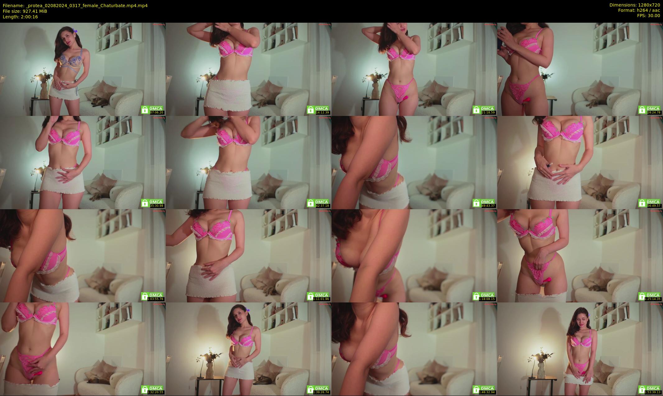 _protea — 121 minute Chaturbate female cam show recording, 720p, Aug 2, 2024