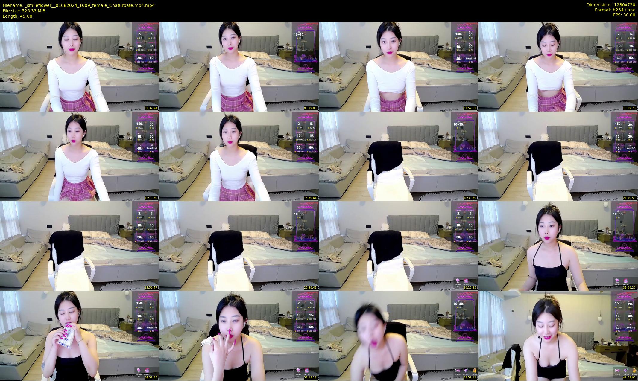 _smileflower_ — 46 minute Chaturbate female cam show recording, 720p, Aug 1, 2024