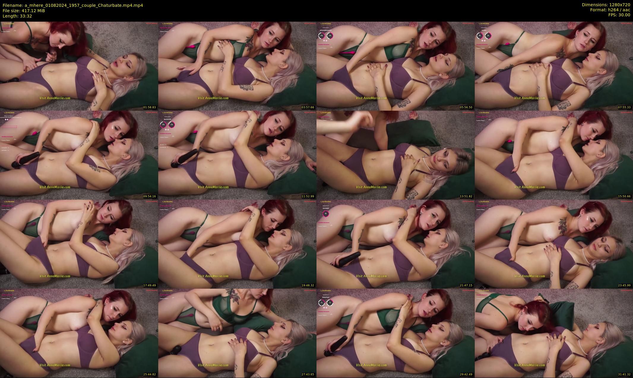 a_mhere — 34 minute Chaturbate couple cam show recording, 720p, Aug 1, 2024