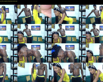 afro_happy__06 — 5 minute Chaturbate couple cam show recording, 720p, Aug 1, 2024