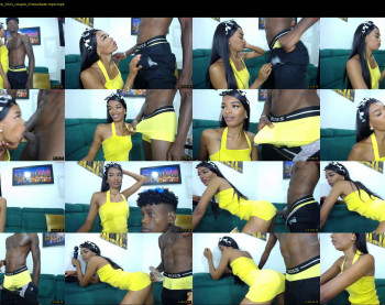 afro_happy__06 — 120 minute Chaturbate couple cam show recording, 720p, Aug 1, 2024