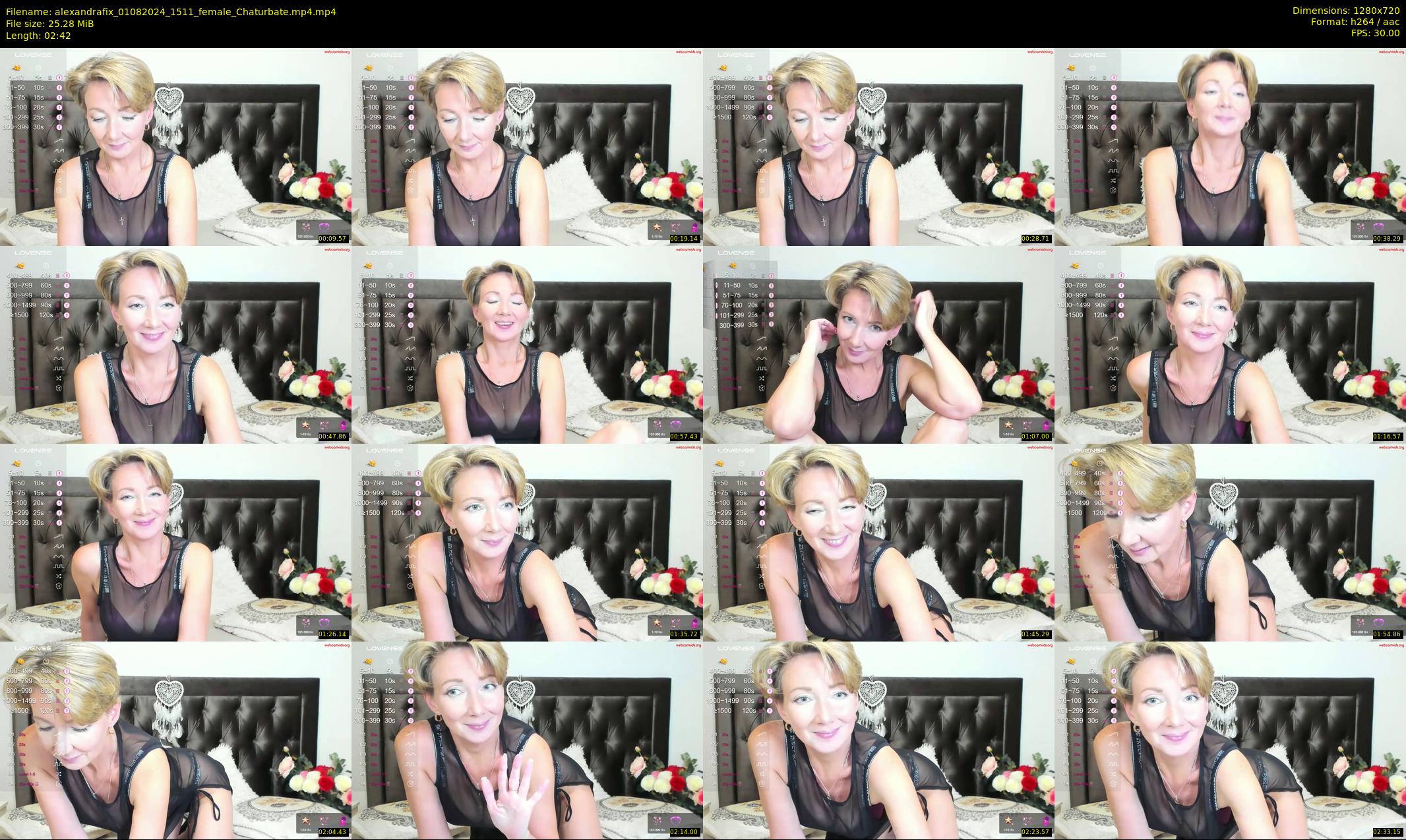 alexandrafix — 3 minute Chaturbate female cam show recording, 720p, Aug 1, 2024