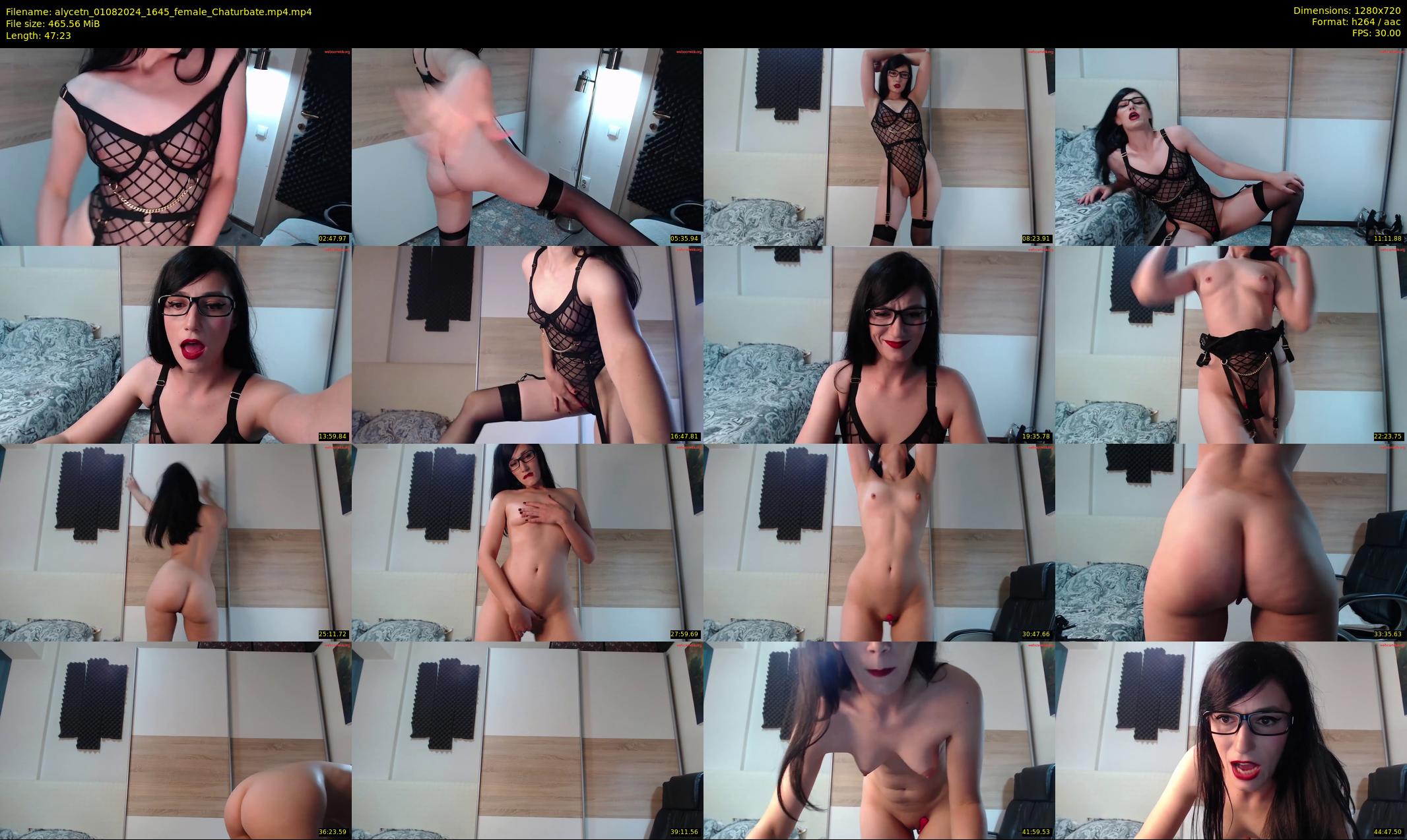 alycetn — 48 minute Chaturbate female cam show recording, 720p, Aug 1, 2024