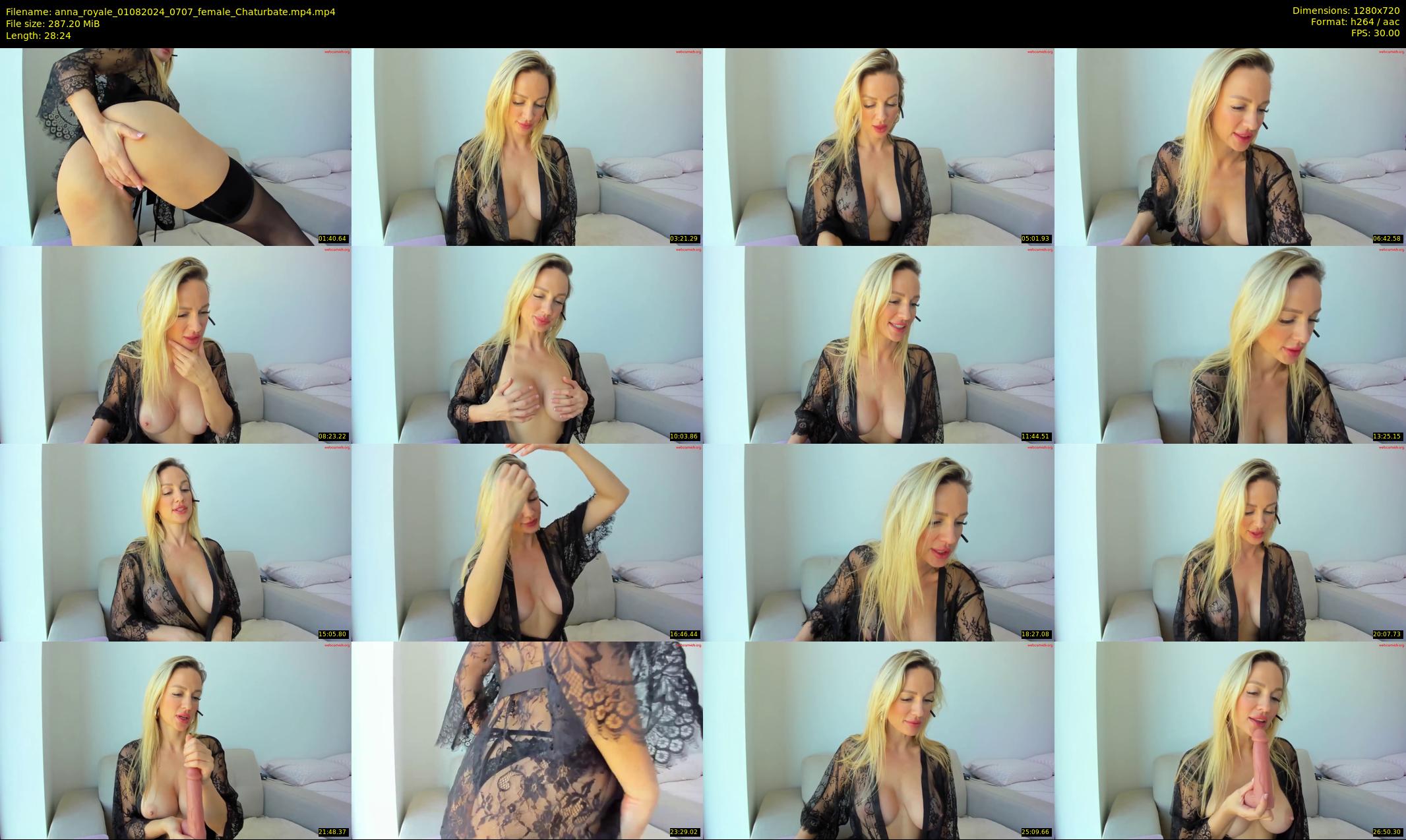anna_royale — 29 minute Chaturbate female cam show recording, 720p, Aug 1, 2024