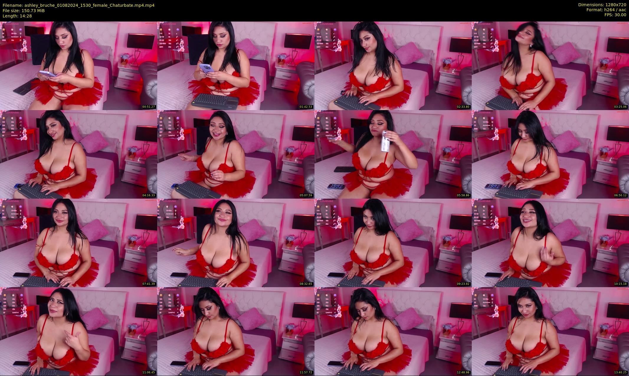ashley_bruche — 15 minute Chaturbate female cam show recording, 720p, Aug 1, 2024