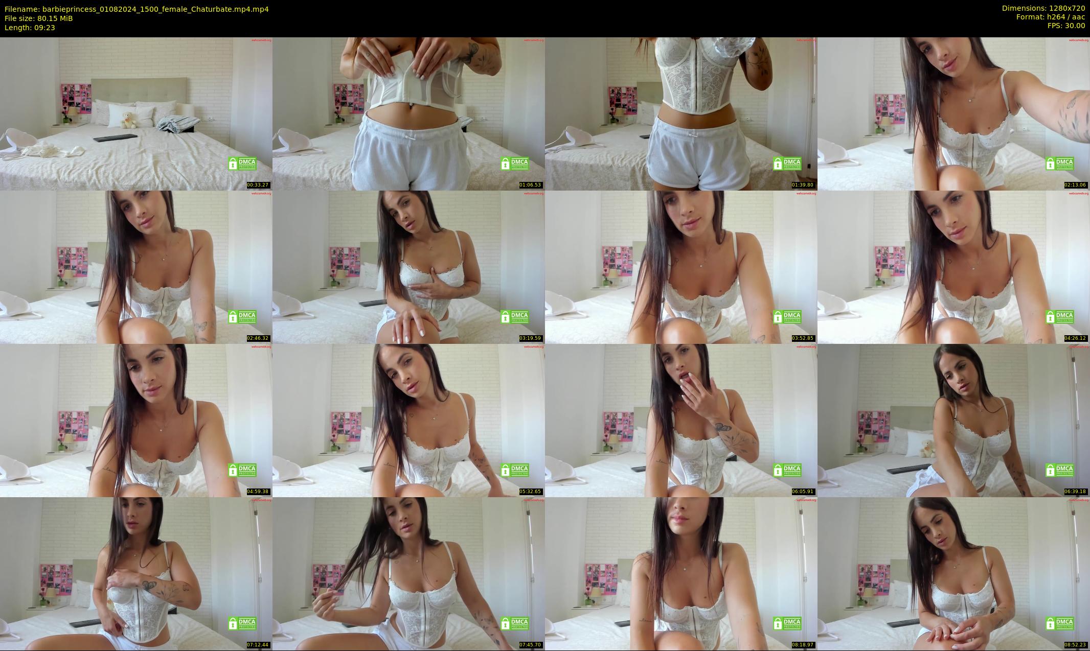 barbieprincess — 10 minute Chaturbate female cam show recording, 720p, Aug 1, 2024