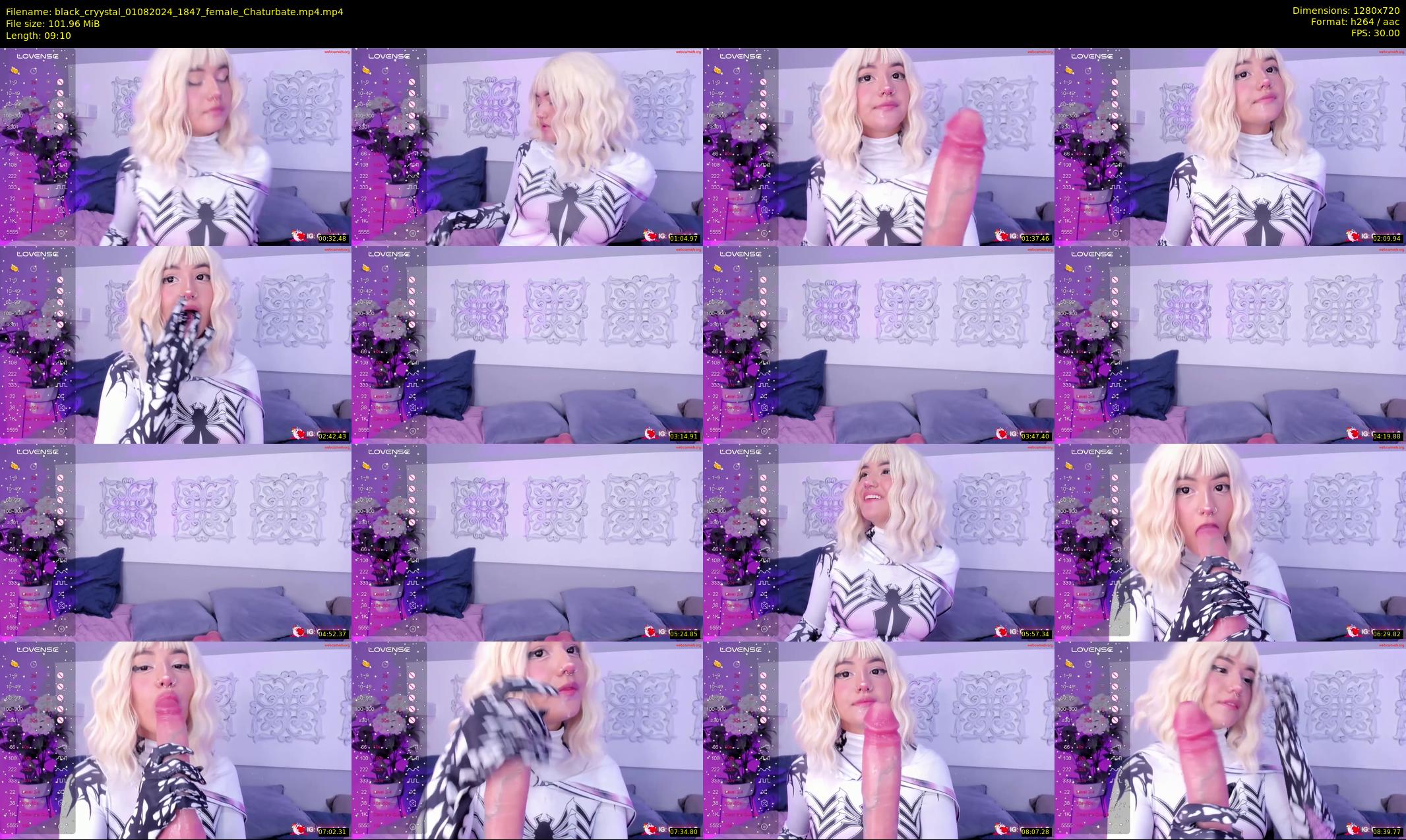 black_cryystal — 10 minute Chaturbate female cam show recording, 720p, Aug 1, 2024