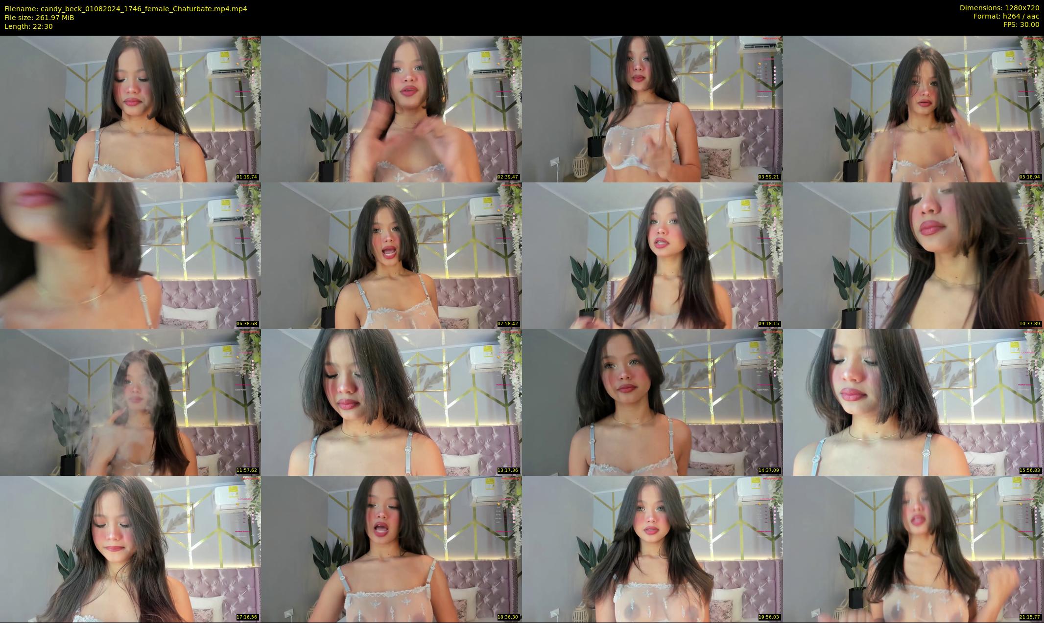 candy_beck — 23 minute Chaturbate female cam show recording, 720p, Aug 1, 2024