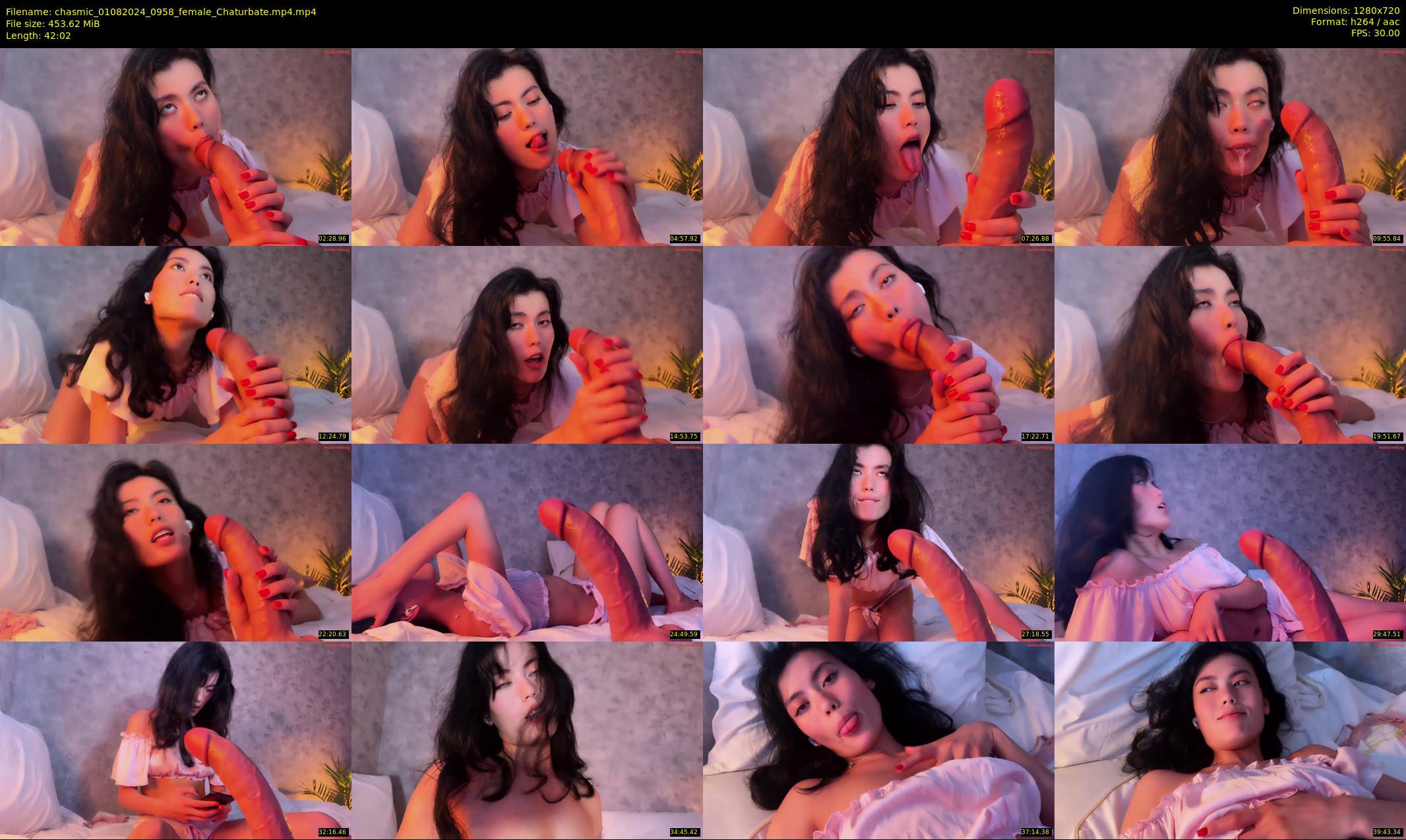 chasmic — 43 minute Chaturbate female cam show recording, 720p, Aug 1, 2024