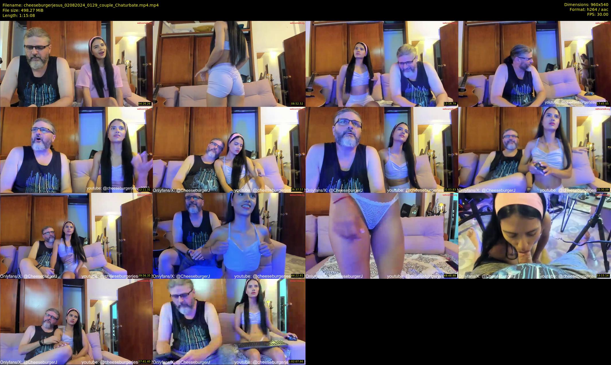 cheeseburgerjesus — 76 minute Chaturbate couple cam show recording, 480p, Aug 2, 2024