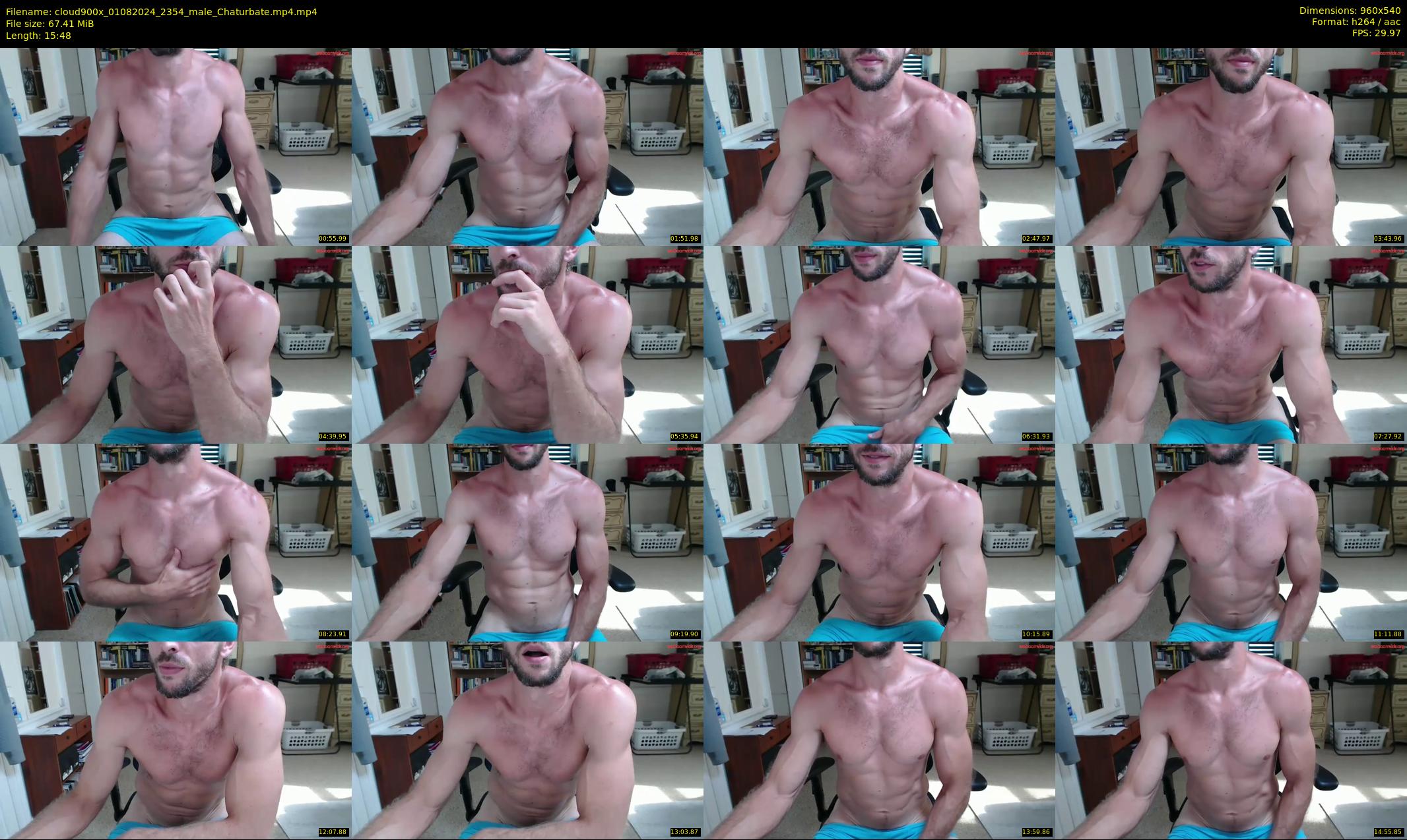 cloud900x — 16 minute Chaturbate male cam show recording, 480p, Aug 1, 2024
