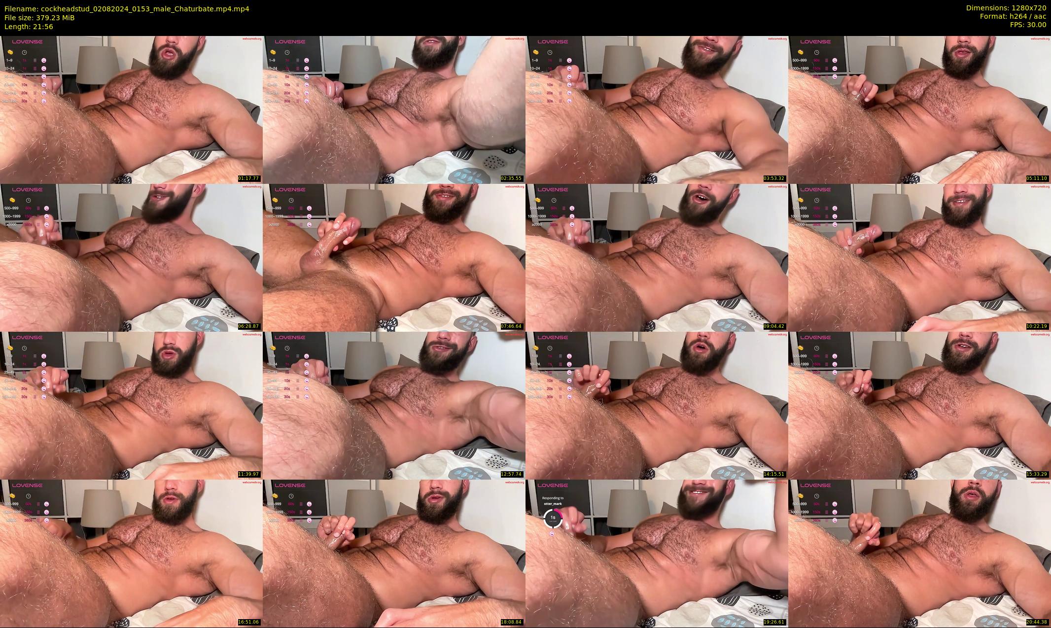 cockheadstud — 22 minute Chaturbate male cam show recording, 720p, Aug 2, 2024