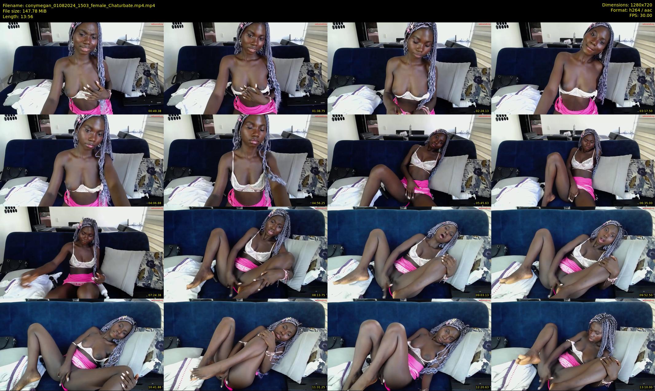 conymegan — 14 minute Chaturbate female cam show recording, 720p, Aug 1, 2024