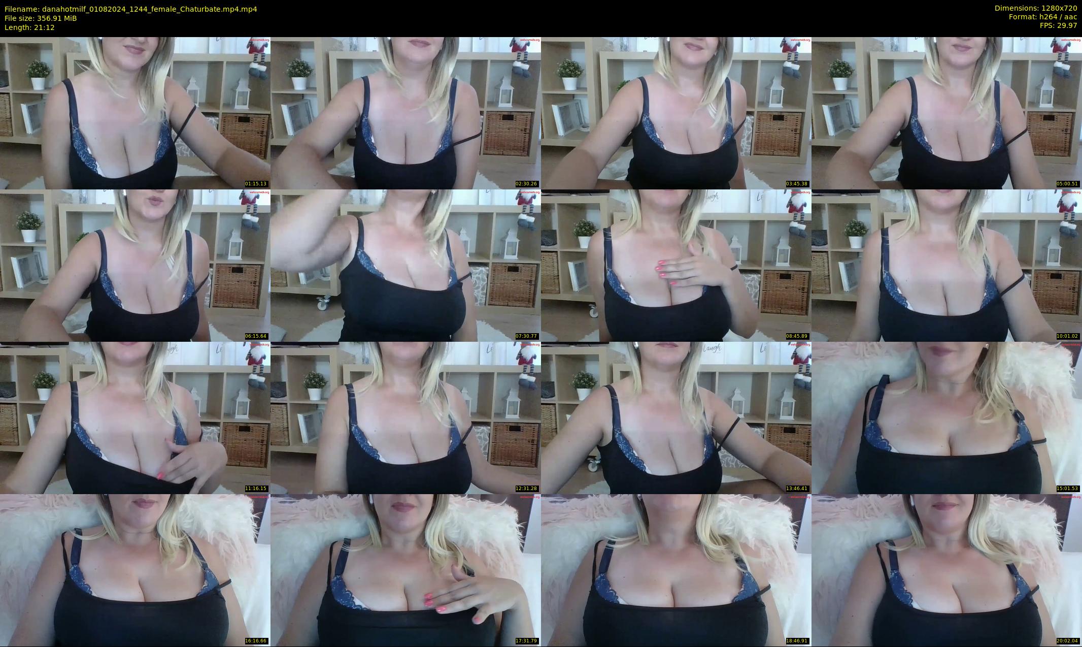 danahotmilf — 22 minute Chaturbate female cam show recording, 720p, Aug 1, 2024