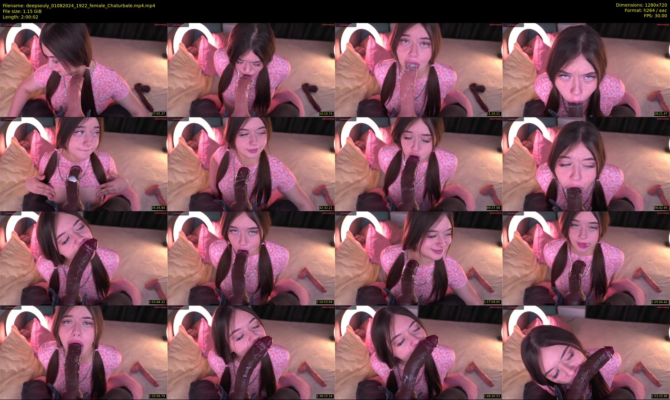 deepsouly — 121 minute Chaturbate female cam show recording, 720p, Aug 1, 2024