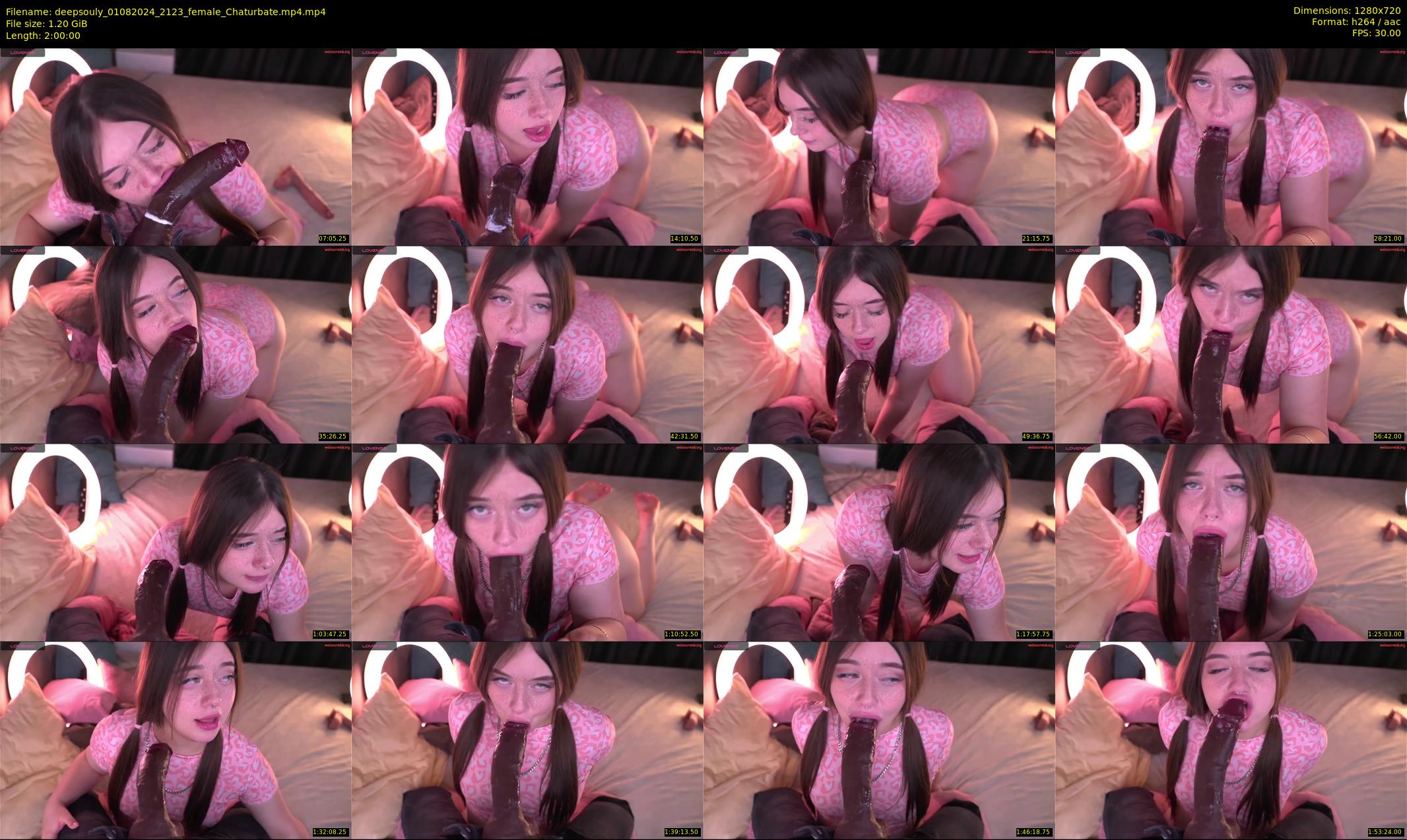 deepsouly — 120 minute Chaturbate female cam show recording, 720p, Aug 1, 2024