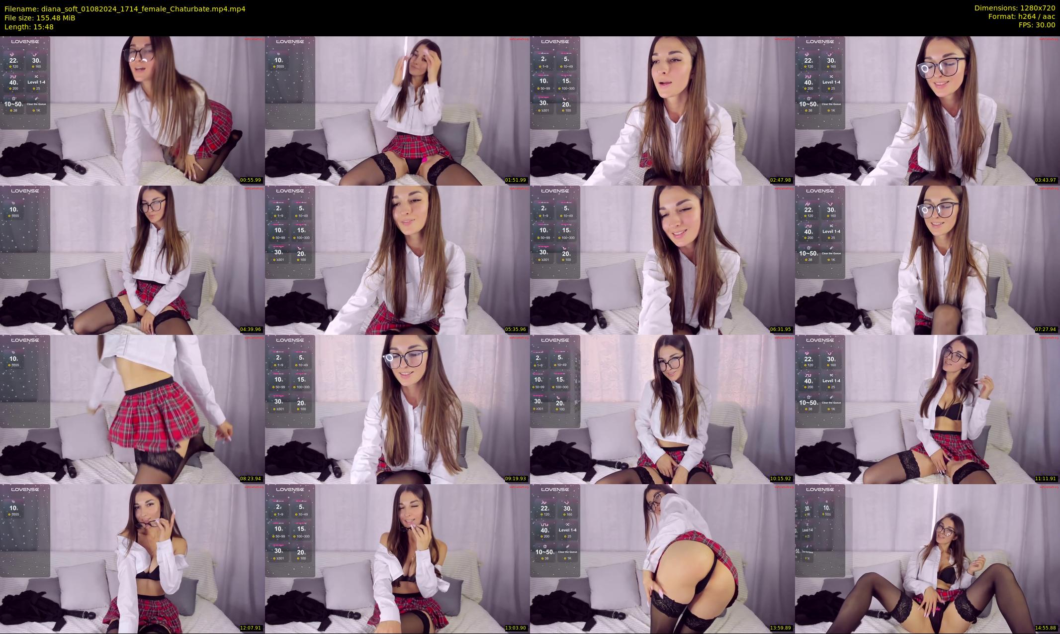 diana_soft — 16 minute Chaturbate female cam show recording, 720p, Aug 1, 2024