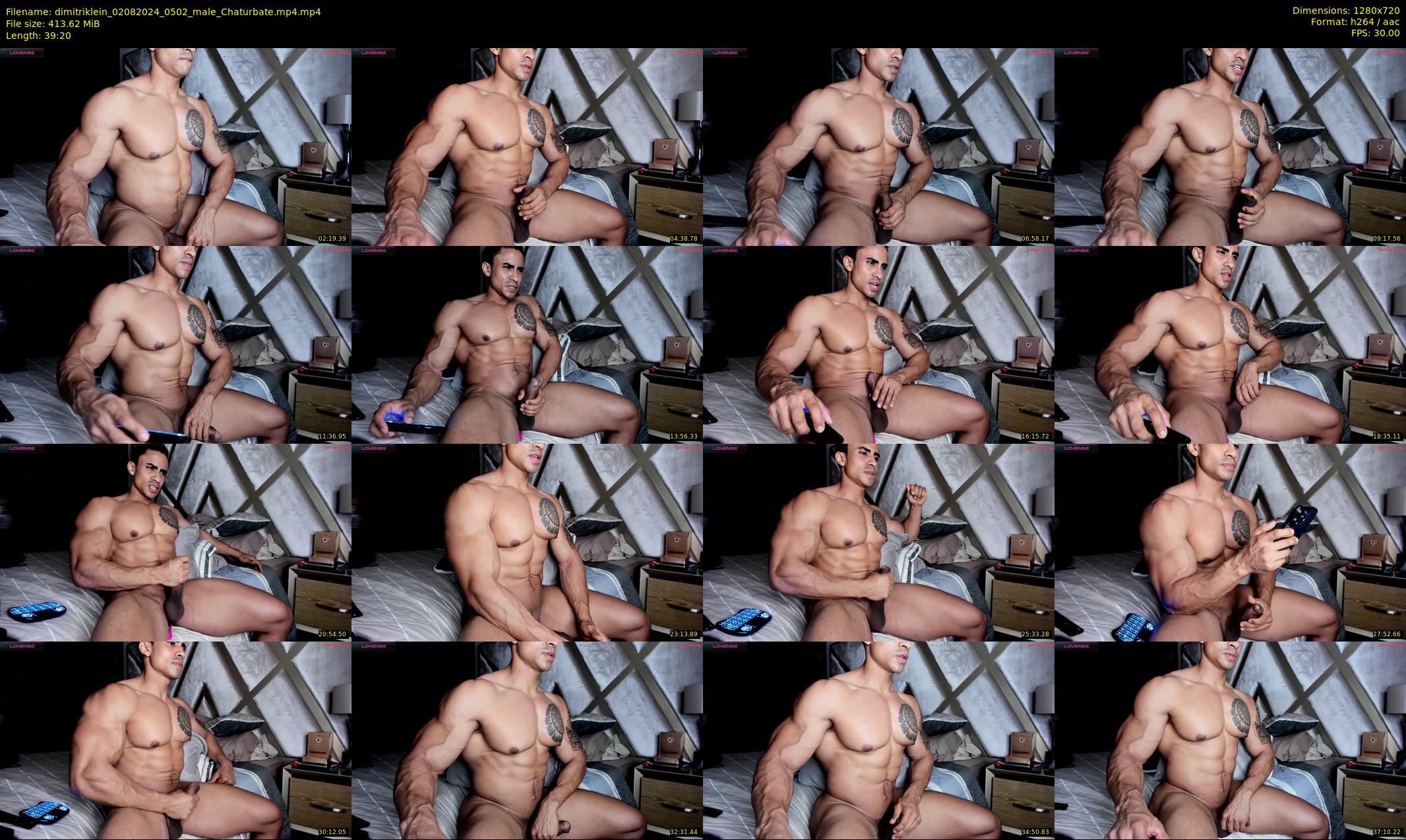dimitriklein — 40 minute Chaturbate male cam show recording, 720p, Aug 2, 2024