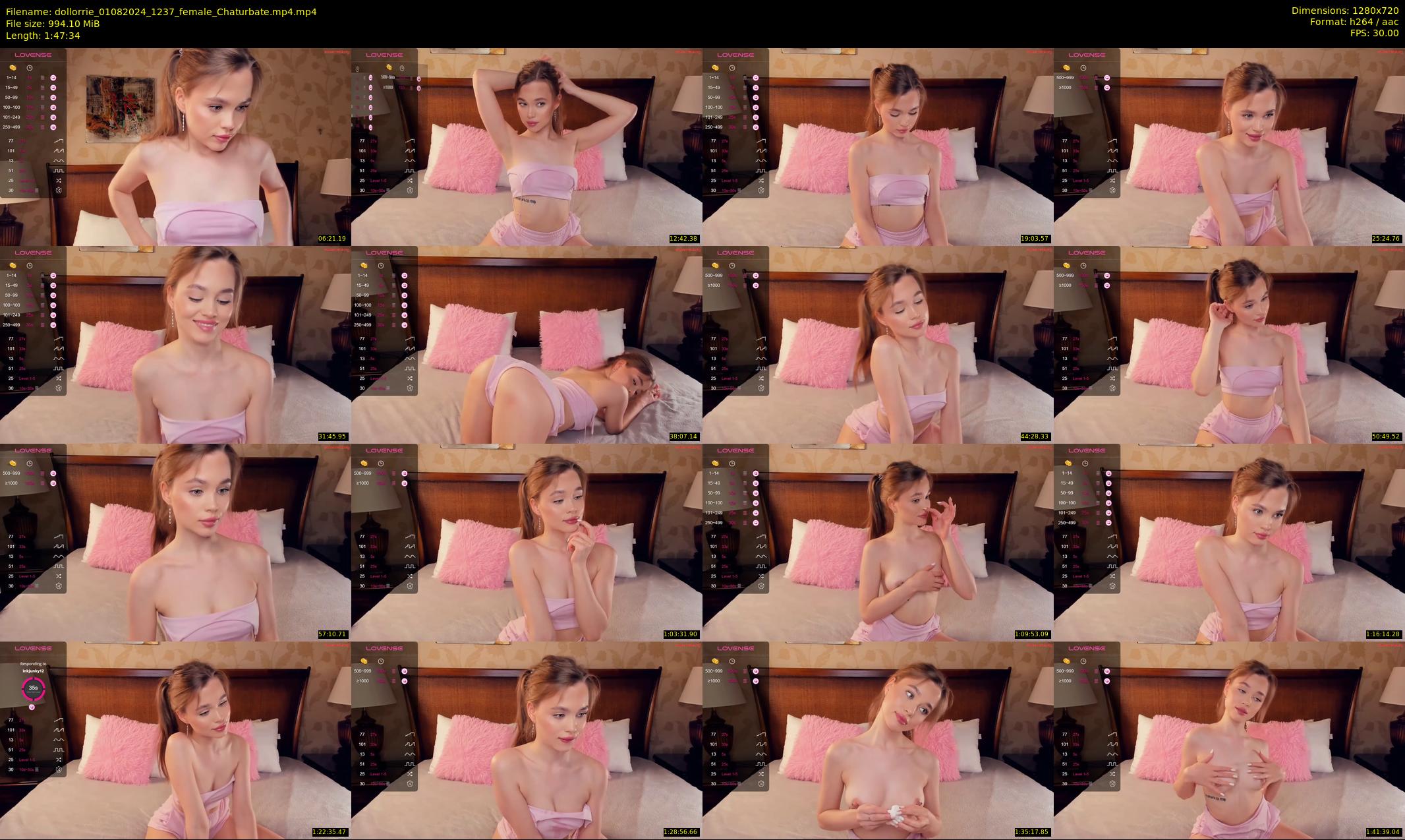 dollorrie — 108 minute Chaturbate couple cam show recording, 720p, Aug 1, 2024