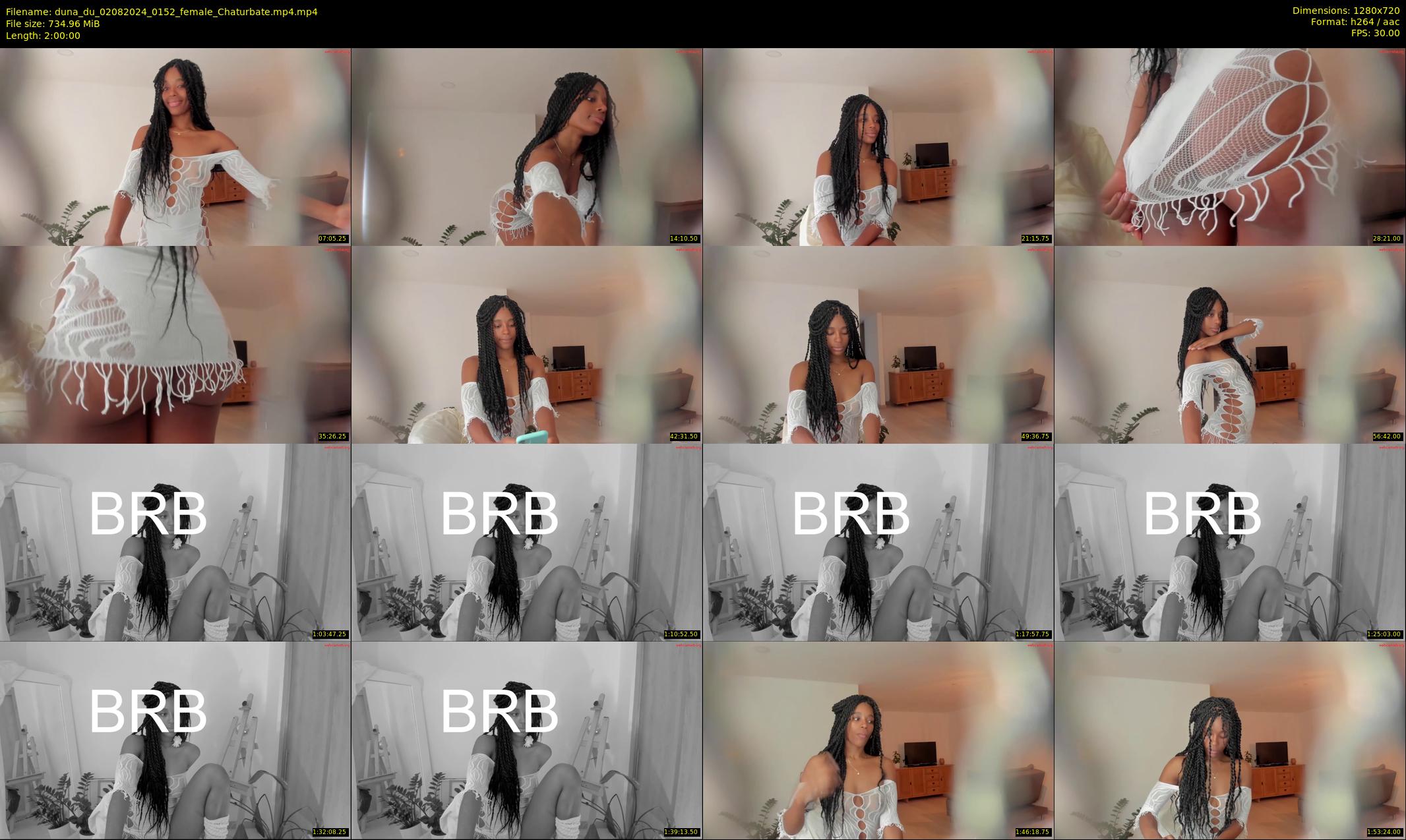 duna_du — 120 minute Chaturbate female cam show recording, 720p, Aug 2, 2024
