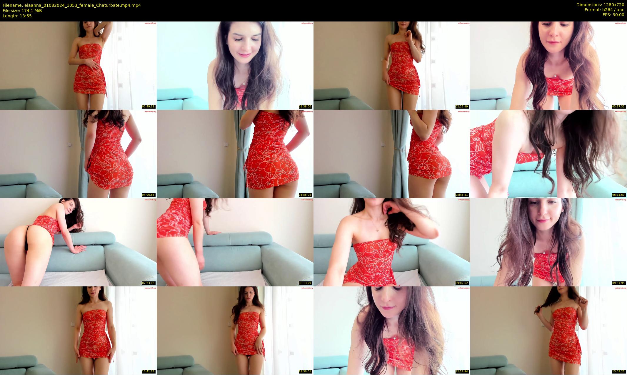 elaanna — 14 minute Chaturbate female cam show recording, 720p, Aug 1, 2024