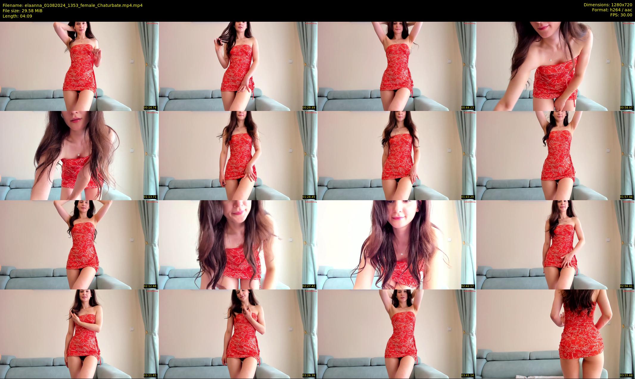 elaanna — 5 minute Chaturbate female cam show recording, 720p, Aug 1, 2024