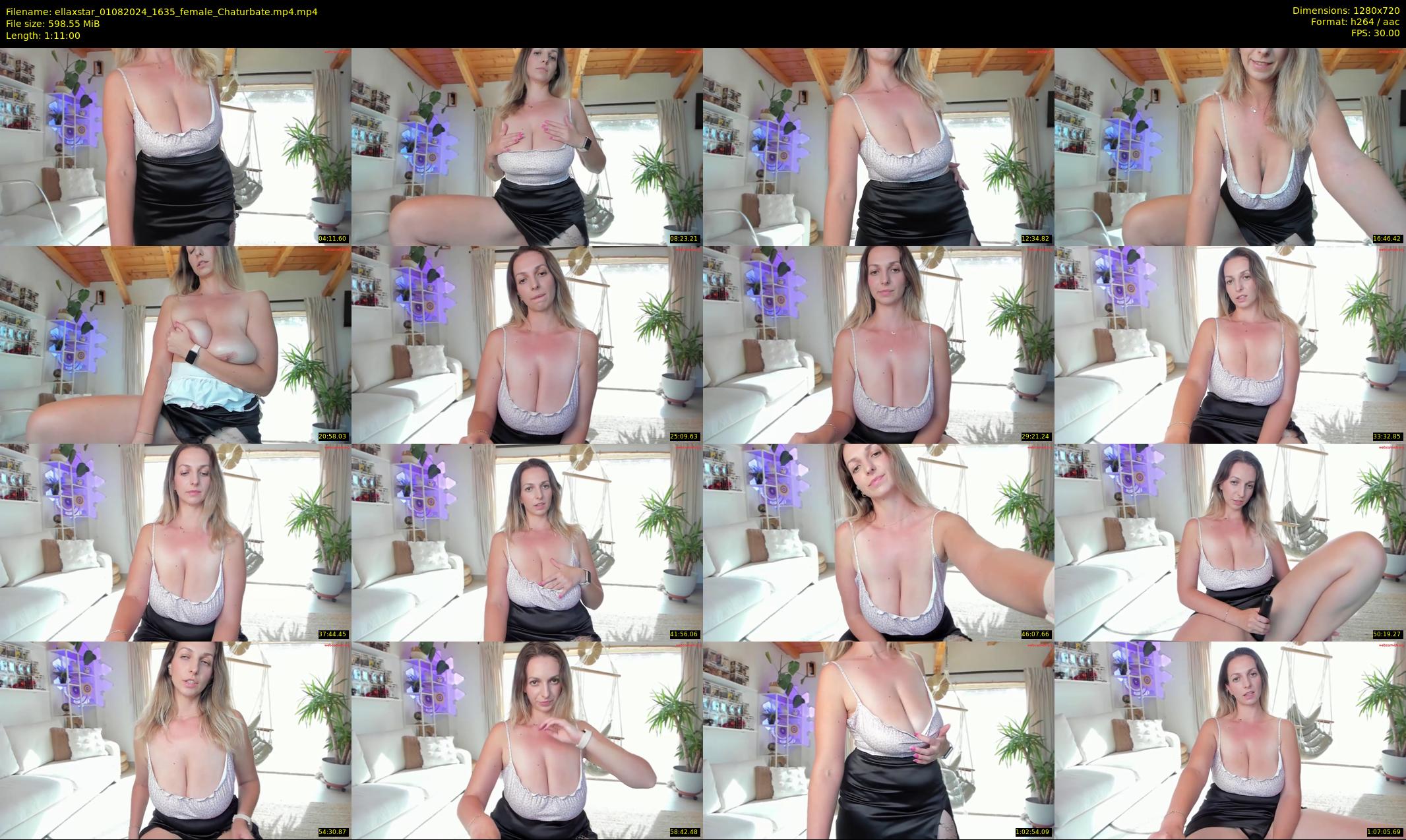ellaxstar — 71 minute Chaturbate female cam show recording, 720p, Aug 1, 2024