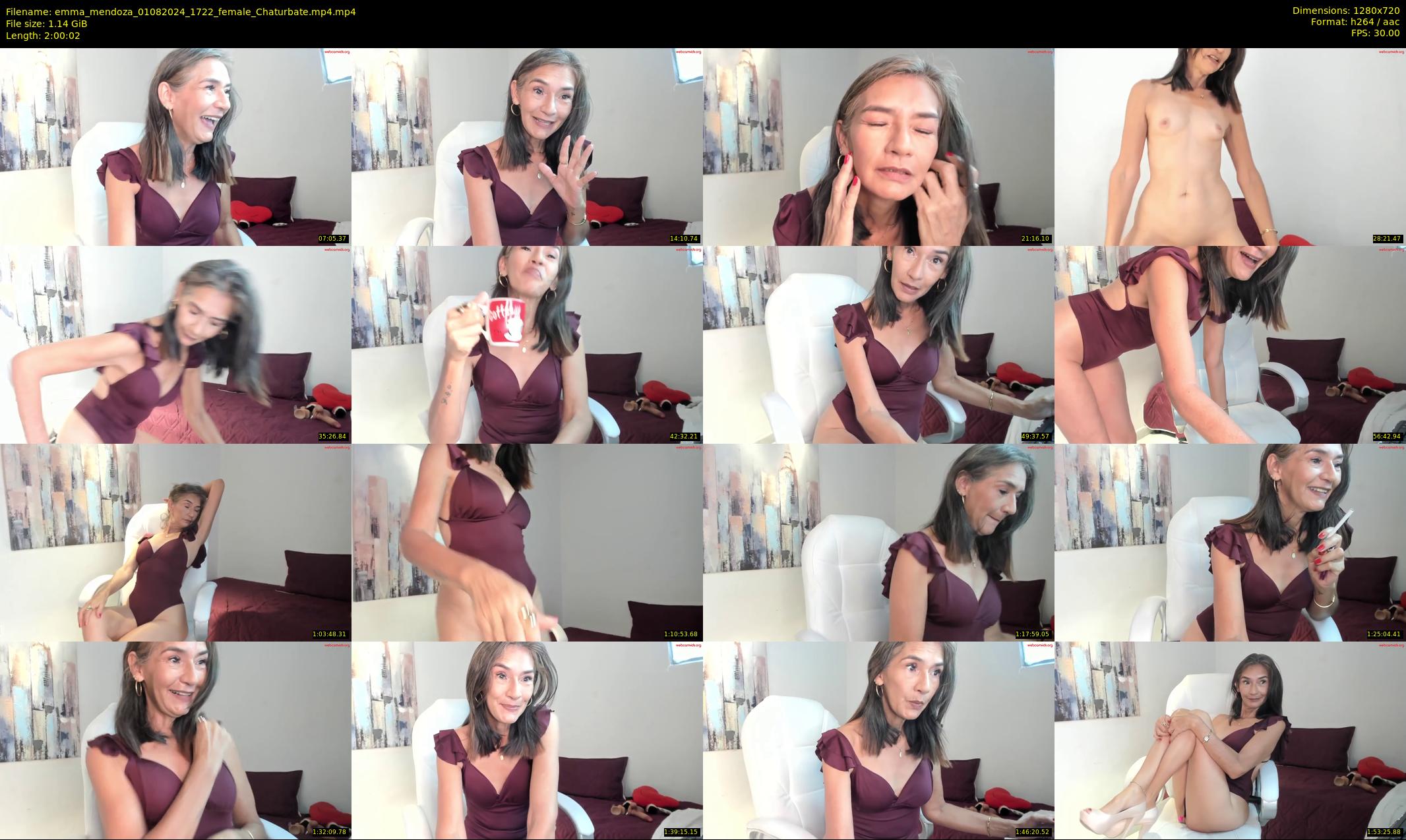 emma_mendoza — 121 minute Chaturbate female cam show recording, 720p, Aug 1, 2024