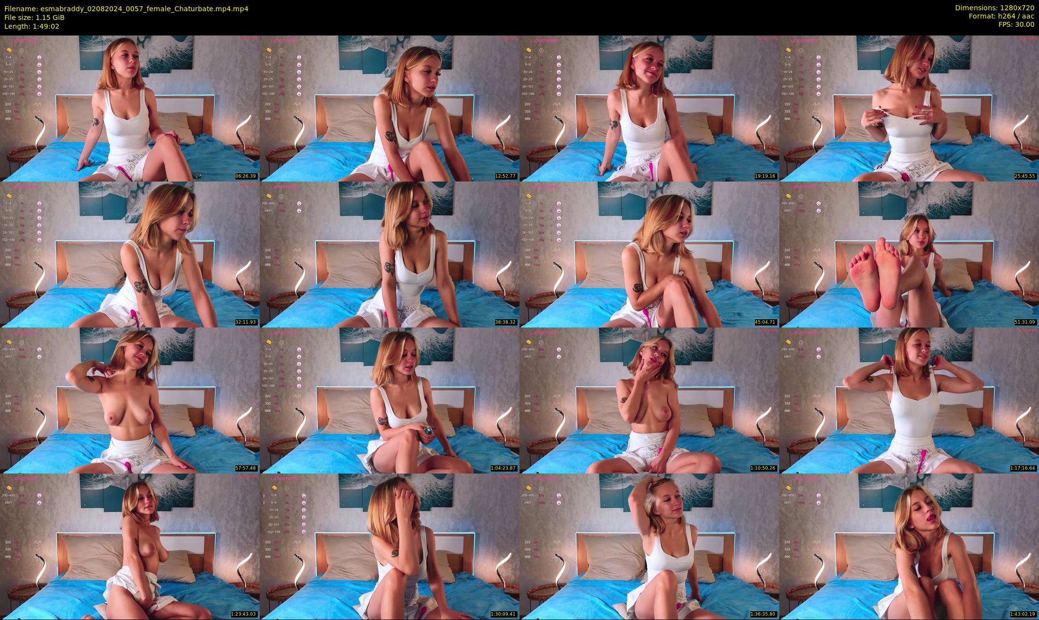 esmabraddy — 110 minute Chaturbate female cam show recording, 720p, Aug 2, 2024