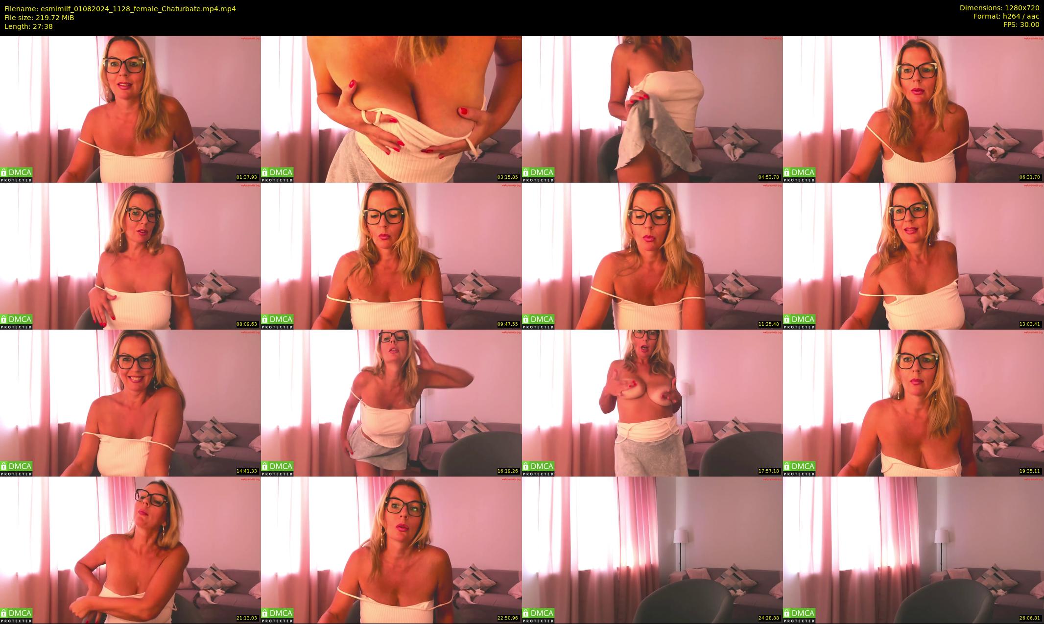 esmimilf — 28 minute Chaturbate female cam show recording, 720p, Aug 1, 2024