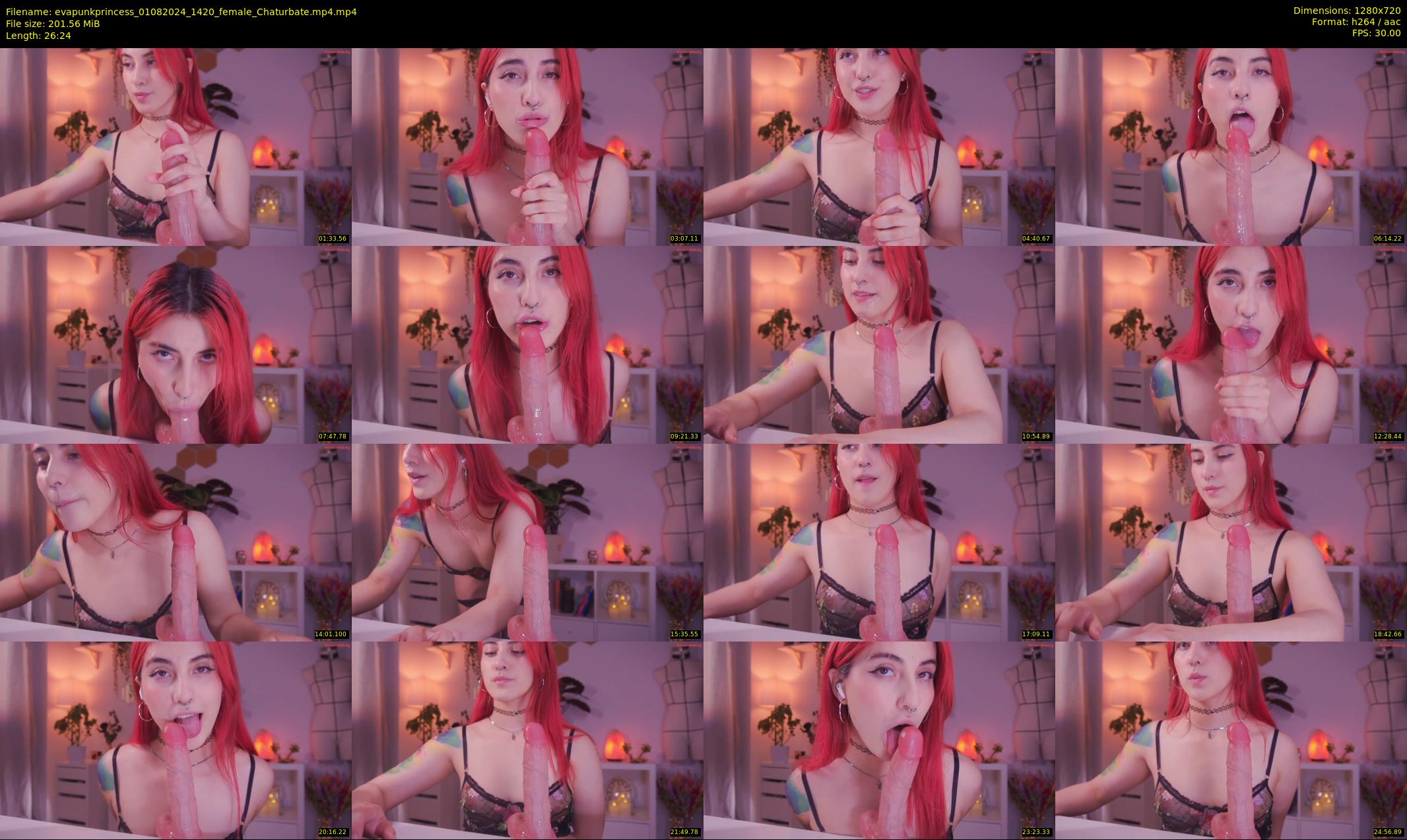 evapunkprincess — 27 minute Chaturbate female cam show recording, 720p, Aug 1, 2024