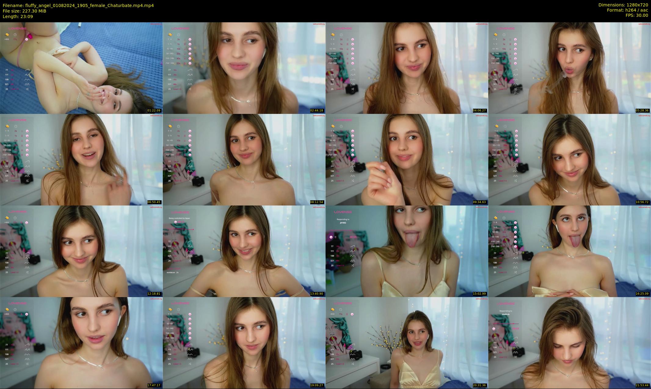 fluffy_angel — 24 minute Chaturbate female cam show recording, 720p, Aug 1, 2024