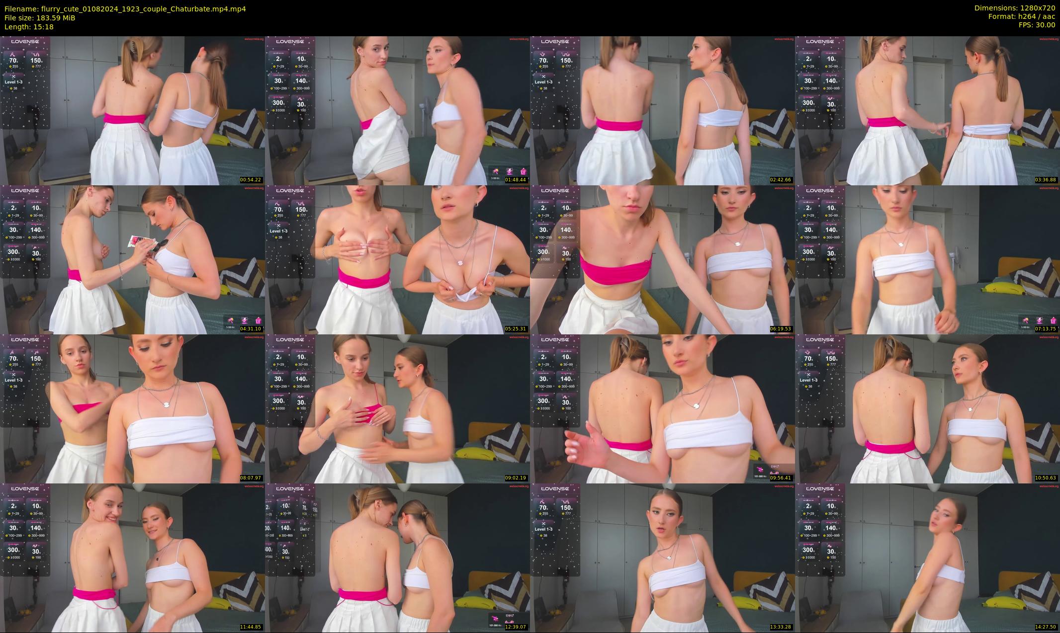 flurry_cute — 16 minute Chaturbate couple cam show recording, 720p, Aug 1, 2024