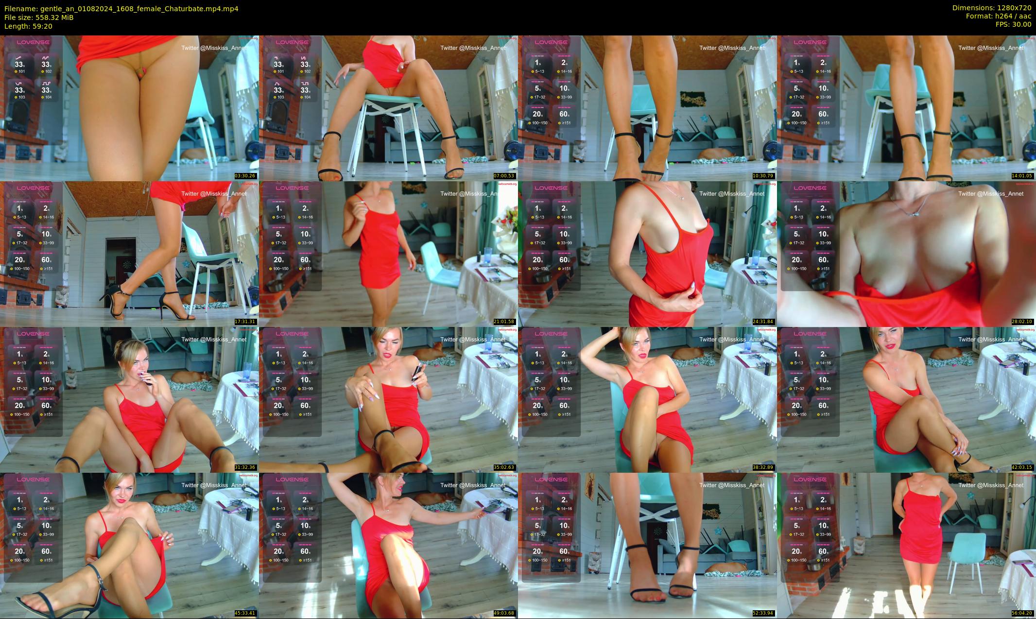gentle_an — 60 minute Chaturbate female cam show recording, 720p, Aug 1, 2024