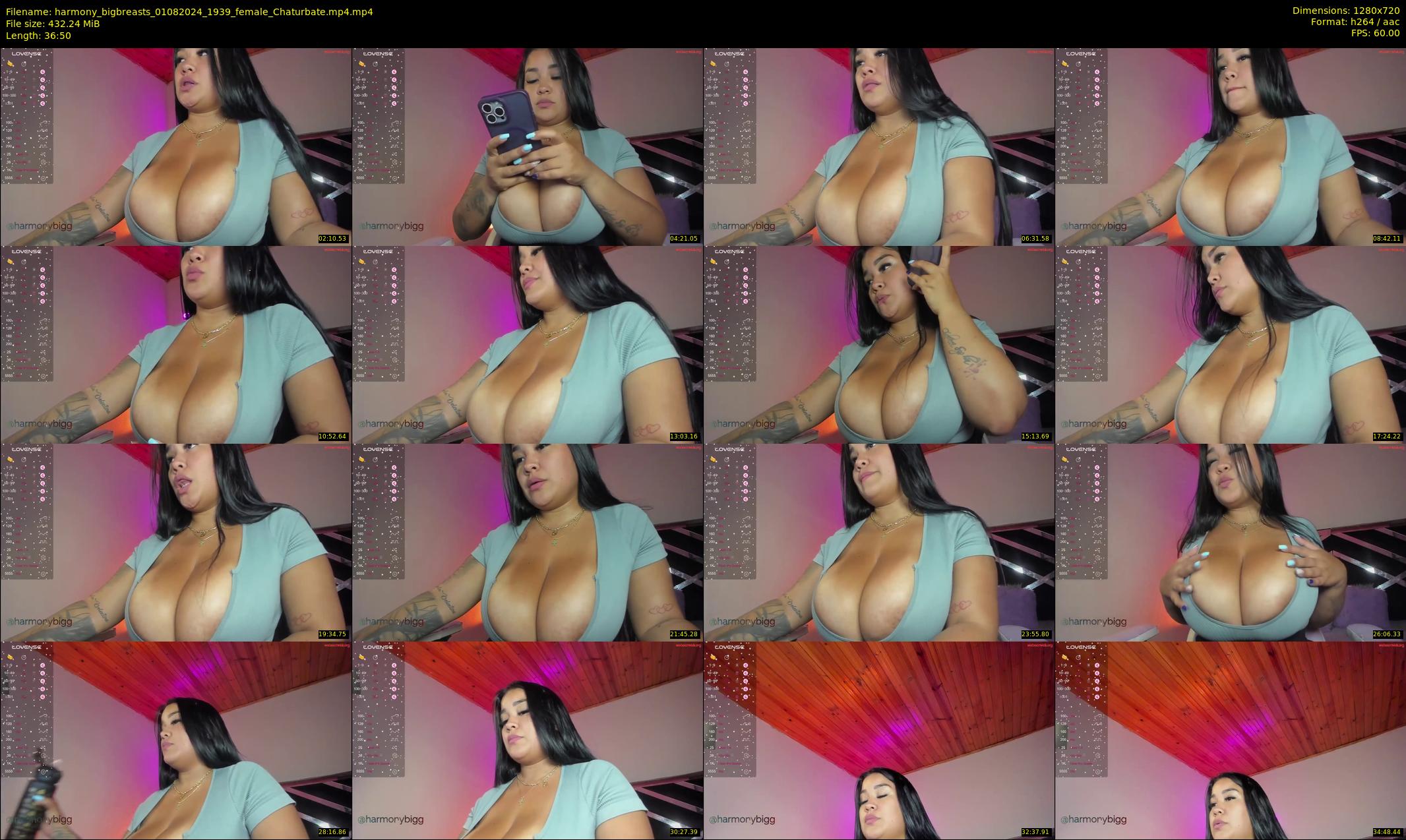 harmony_bigbreasts — 37 minute Chaturbate female cam show recording, 720p, Aug 1, 2024