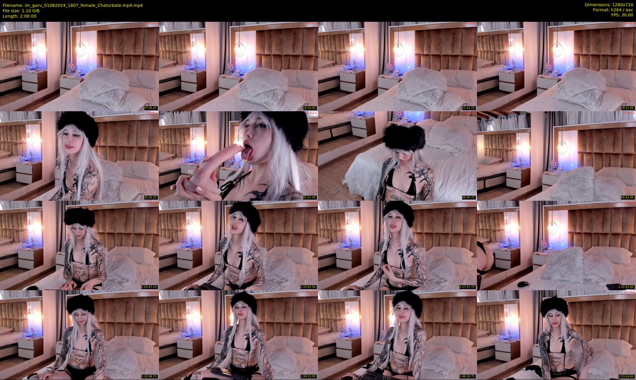 im_garu — 120 minute Chaturbate female cam show recording, 720p, Aug 1, 2024