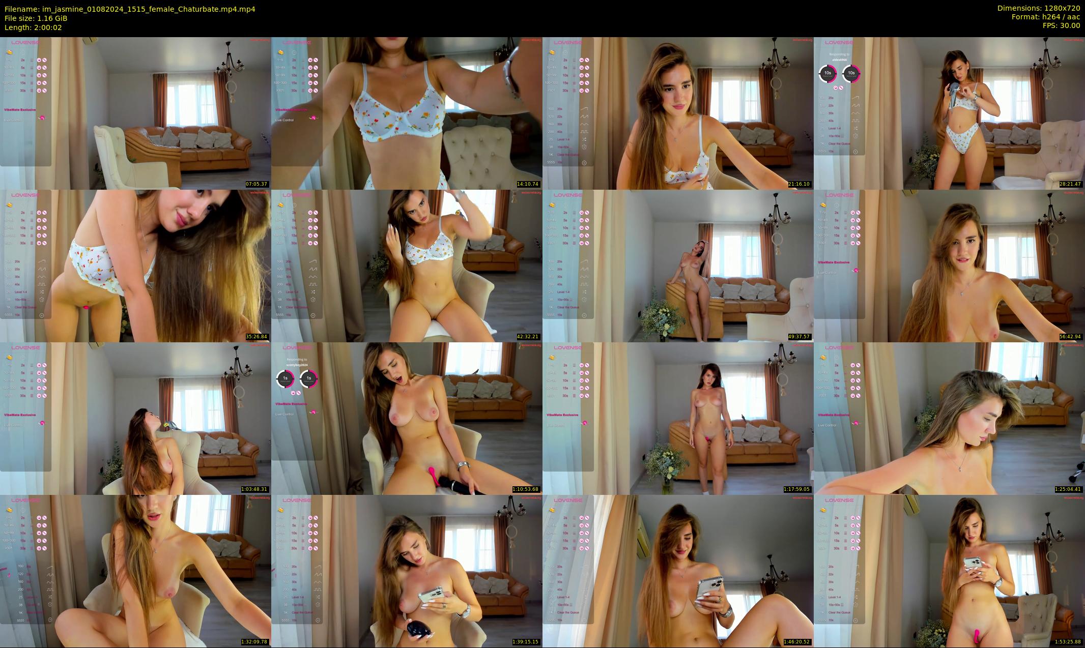 im_jasmine — 121 minute Chaturbate female cam show recording, 720p, Aug 1, 2024