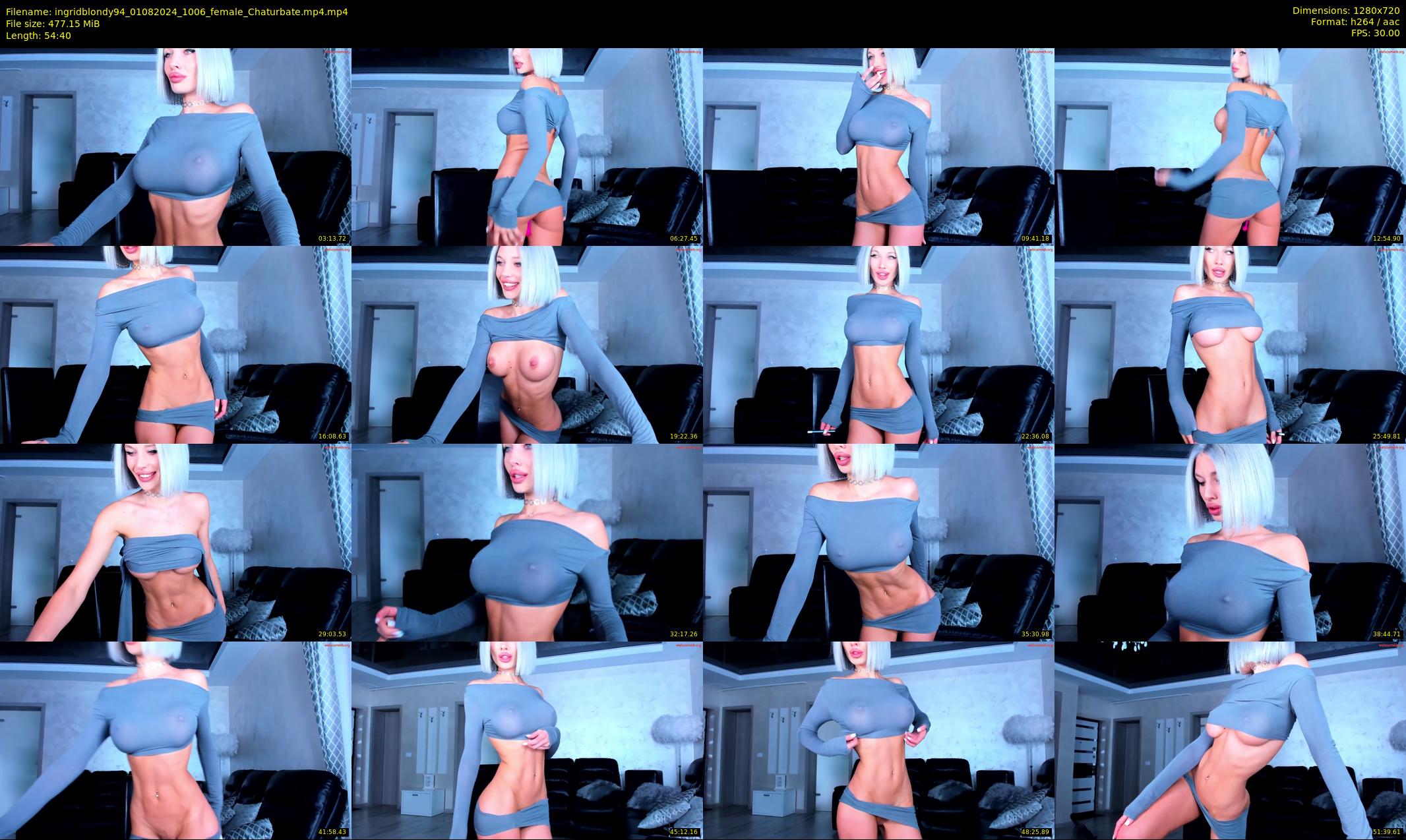 ingridblondy94 — 55 minute Chaturbate female cam show recording, 720p, Aug 1, 2024
