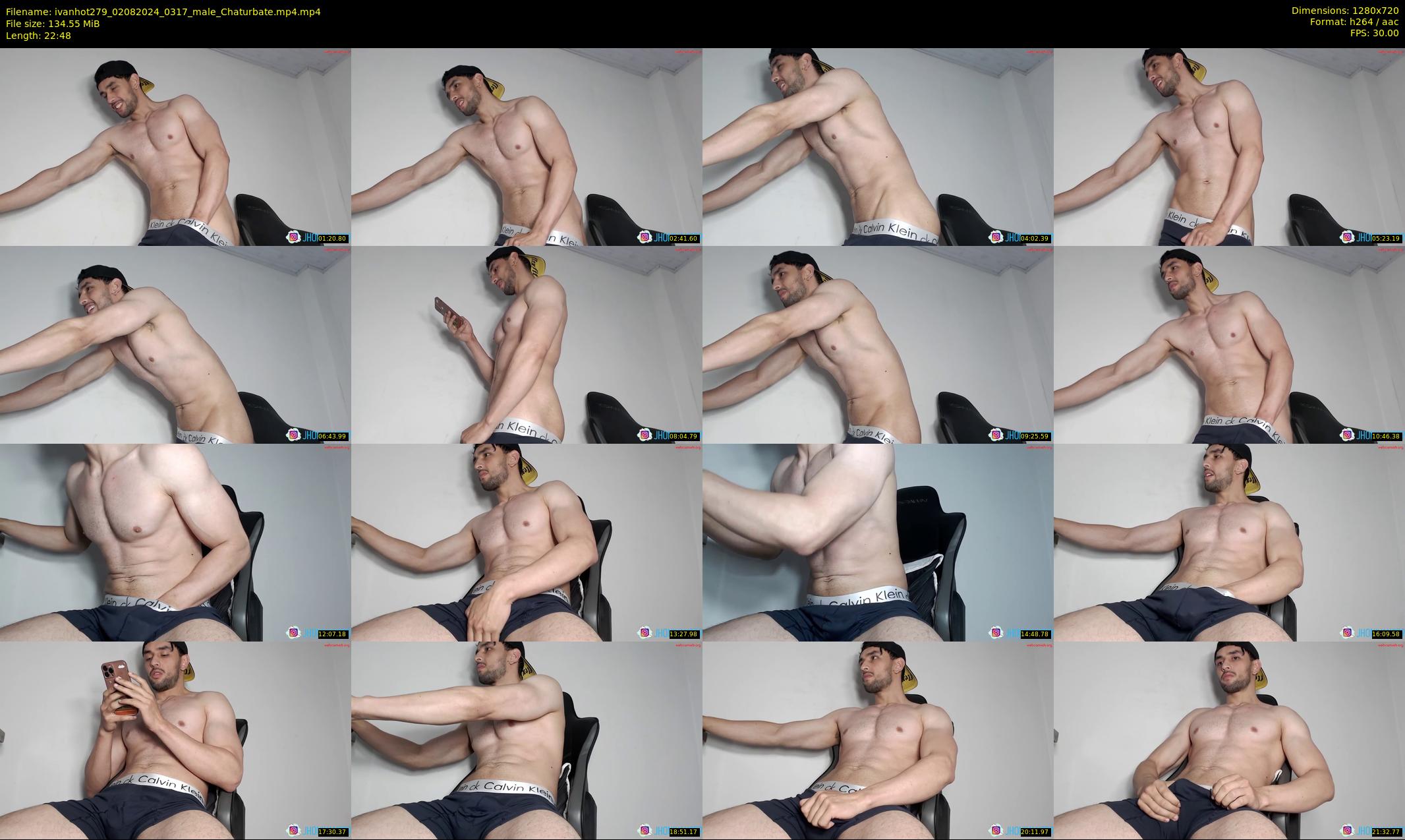 ivanhot279 — 23 minute Chaturbate male cam show recording, 720p, Aug 2, 2024