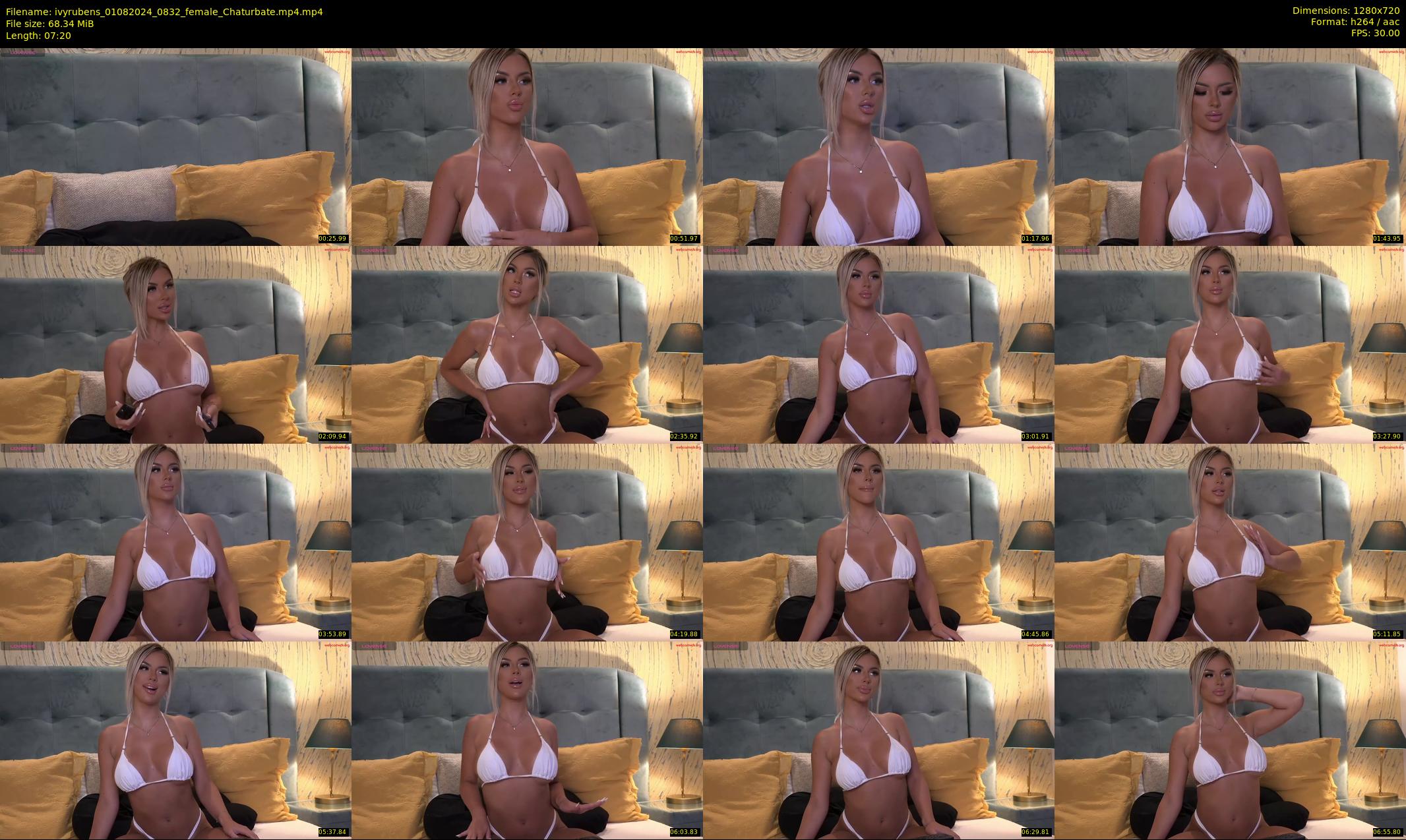 ivyrubens — 8 minute Chaturbate female cam show recording, 720p, Aug 1, 2024