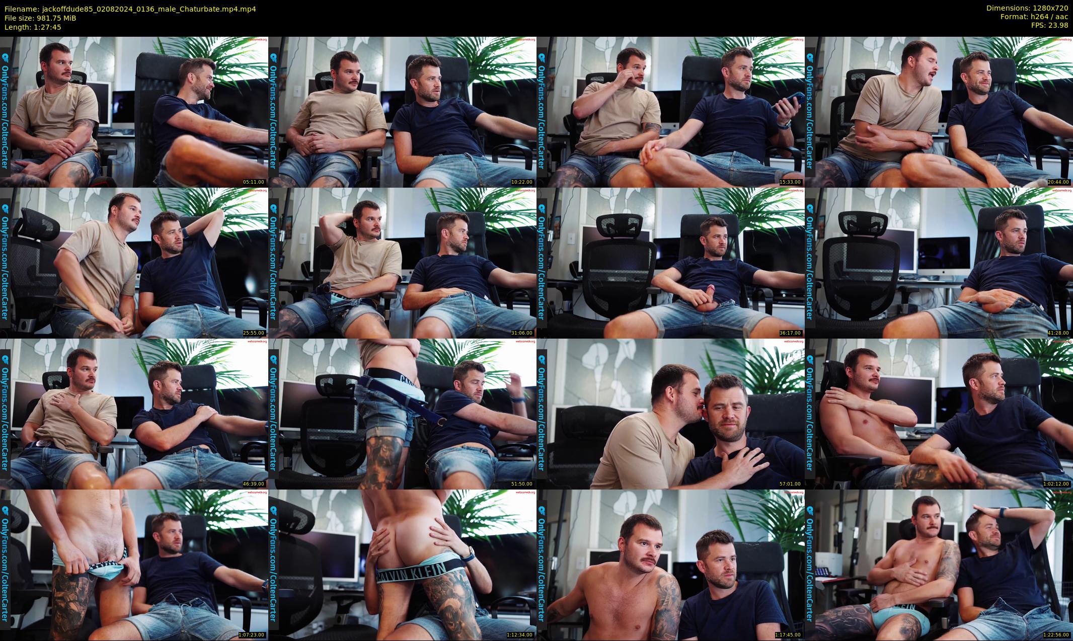 jackoffdude85 — 88 minute Chaturbate male cam show recording, 720p, Aug 2, 2024