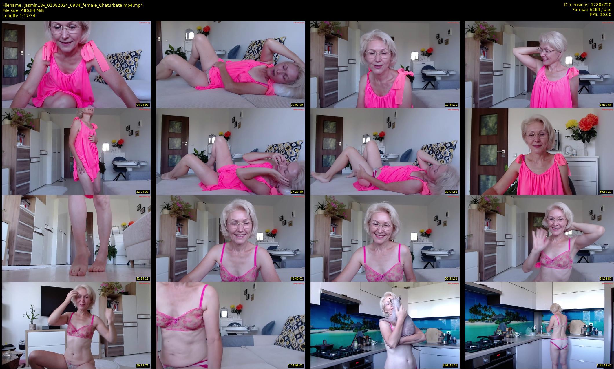 jasmin18v — 78 minute Chaturbate female cam show recording, 720p, Aug 1, 2024