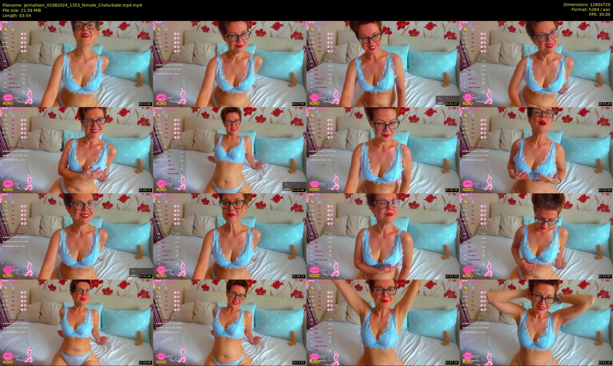 jennalison — 4 minute Chaturbate female cam show recording, 720p, Aug 1, 2024